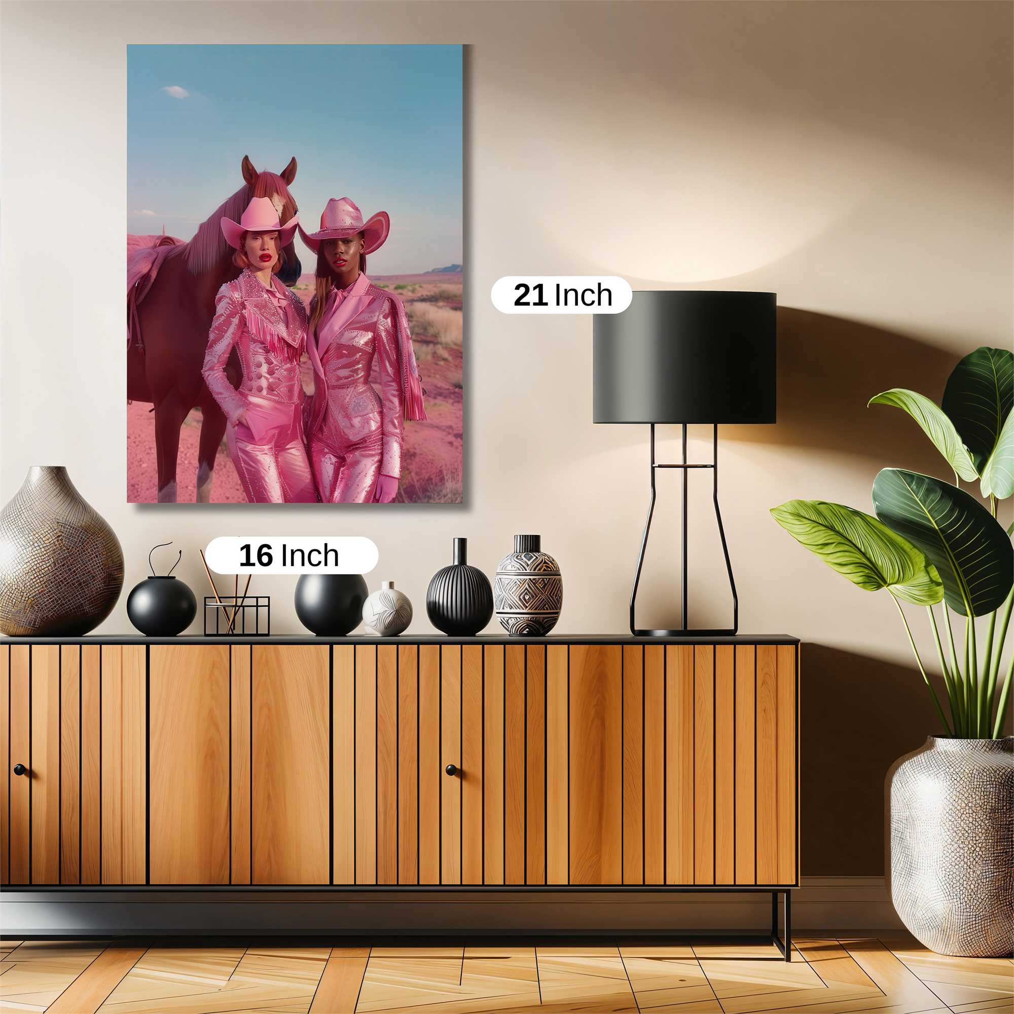 Cowgirls Dreamy Safe Wall Magnetic / M