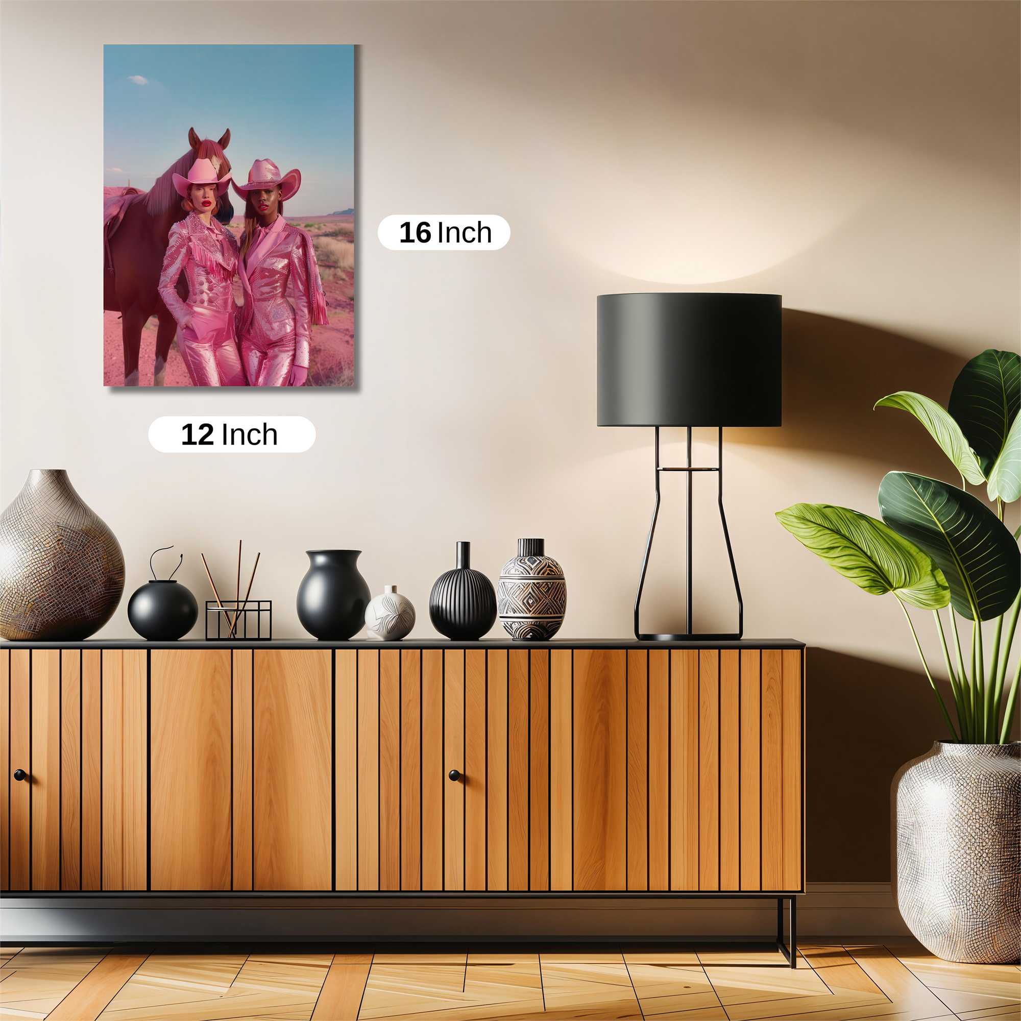 Cowgirls Dreamy Safe Wall Magnetic / M