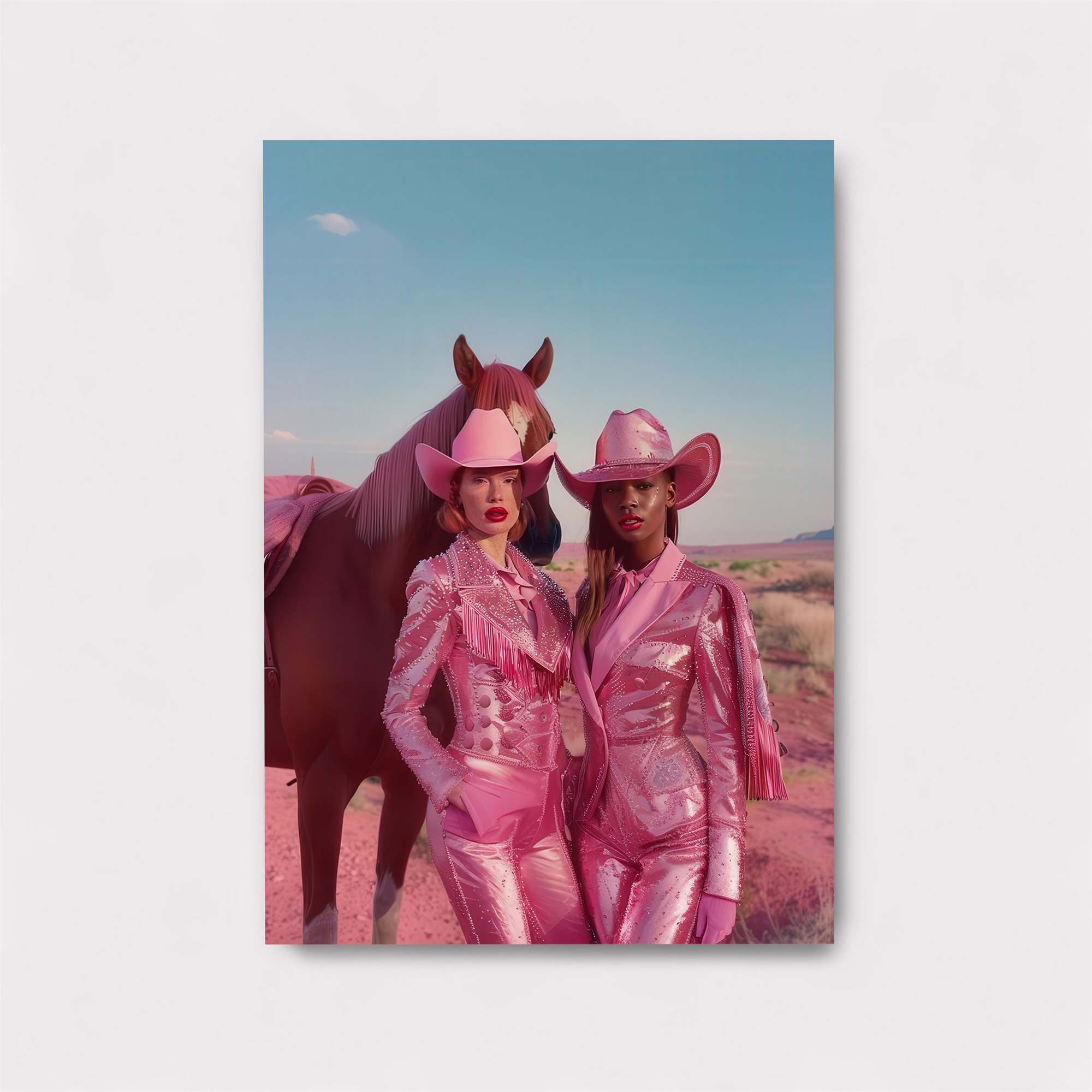 Cowgirls Dreamy Safe Wall Magnetic / M