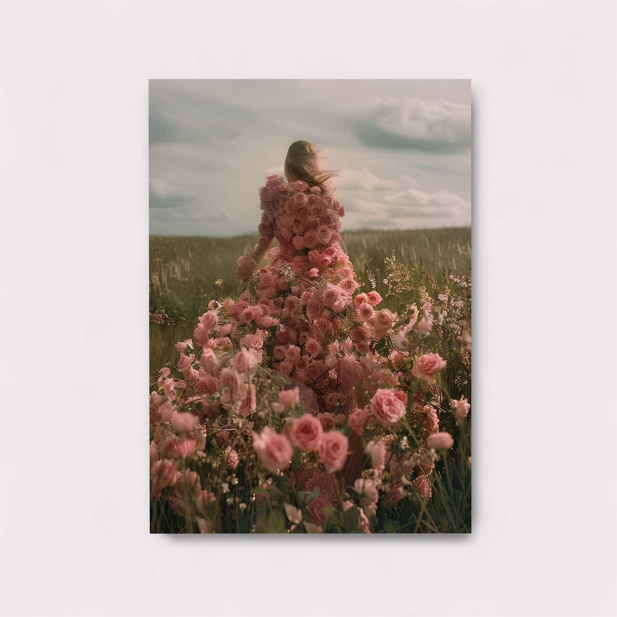 Floral Whimsy Safe Wall Magnetic / M