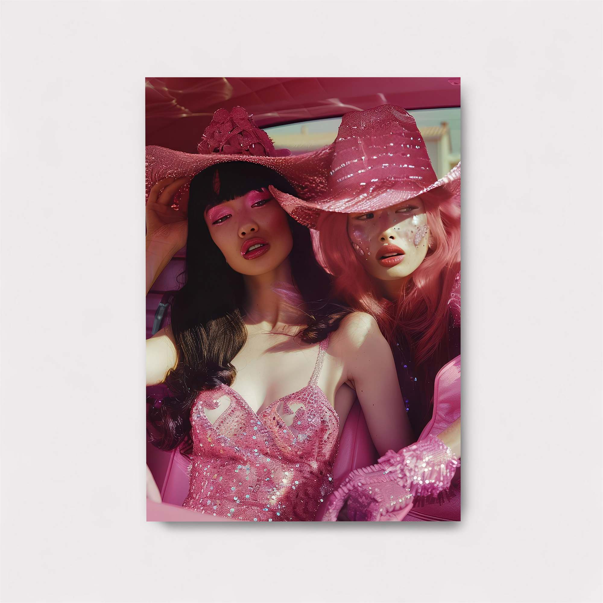 Cowgirl Charm Safe Wall Magnetic / M