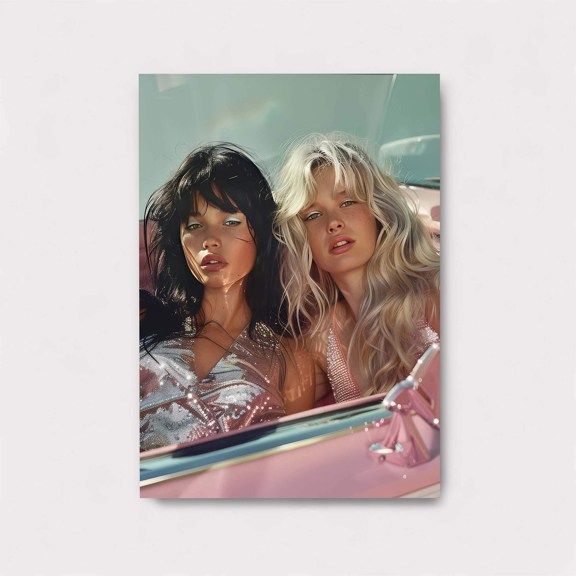 Glamourous Duo Safe Wall Magnetic / M