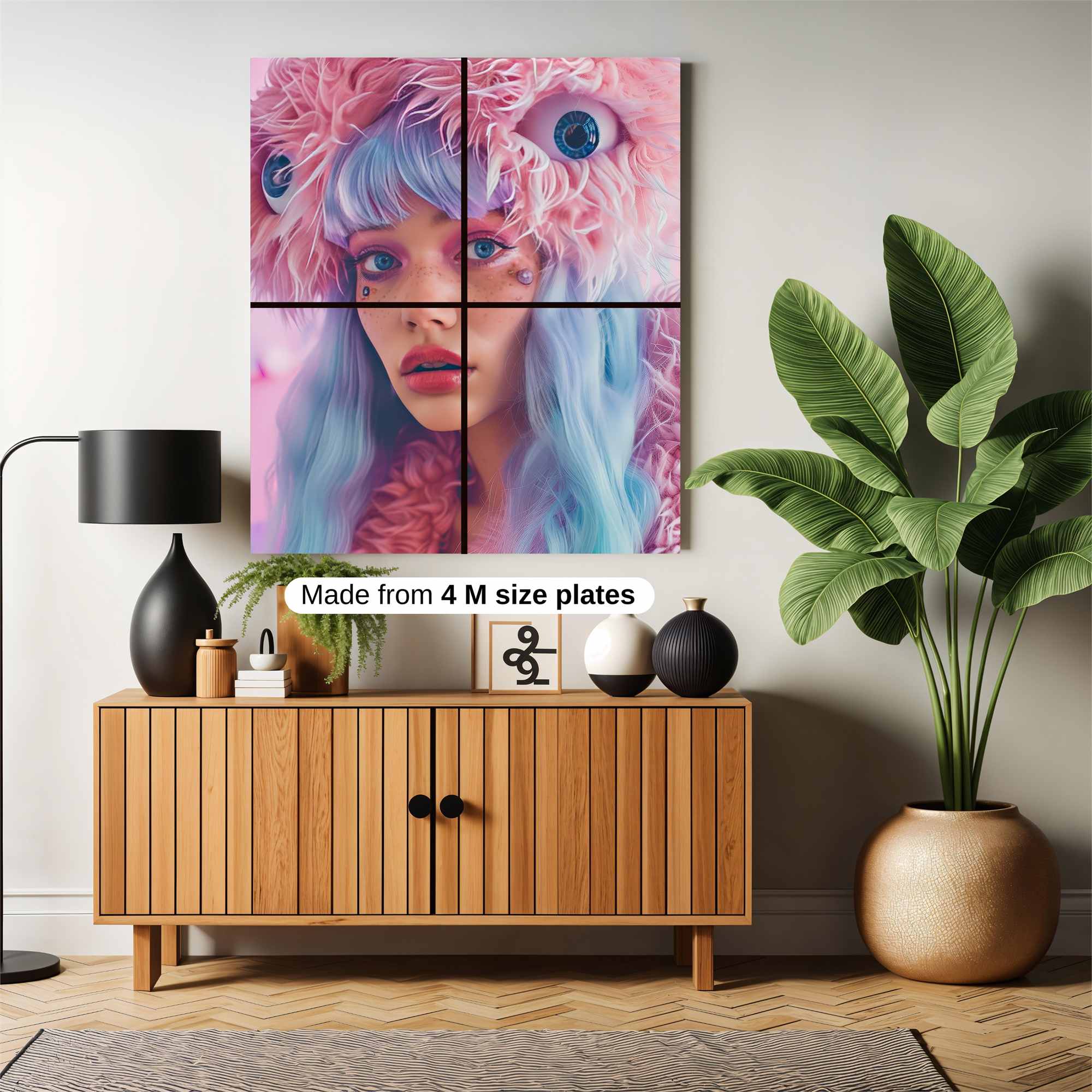 Monster Whimsy Safe Wall Magnetic / M