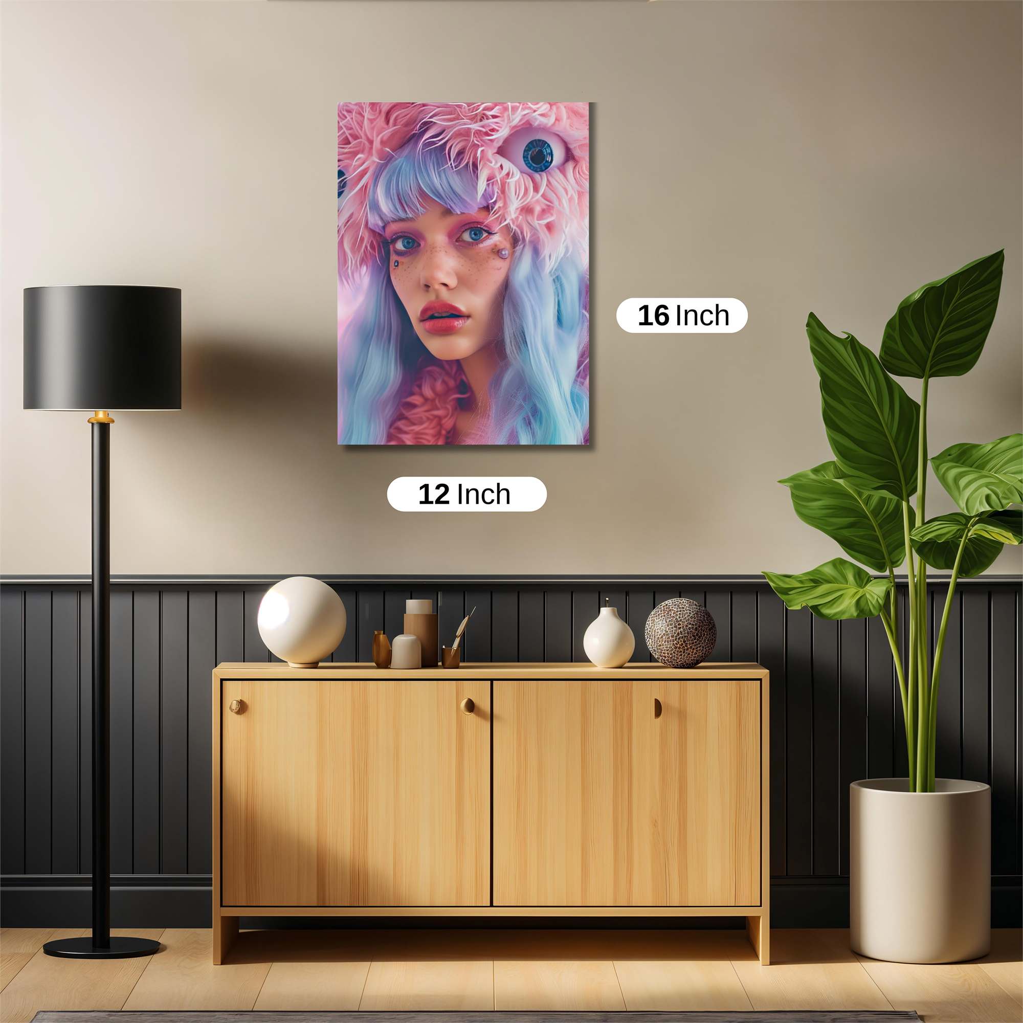 Monster Whimsy Safe Wall Magnetic / M