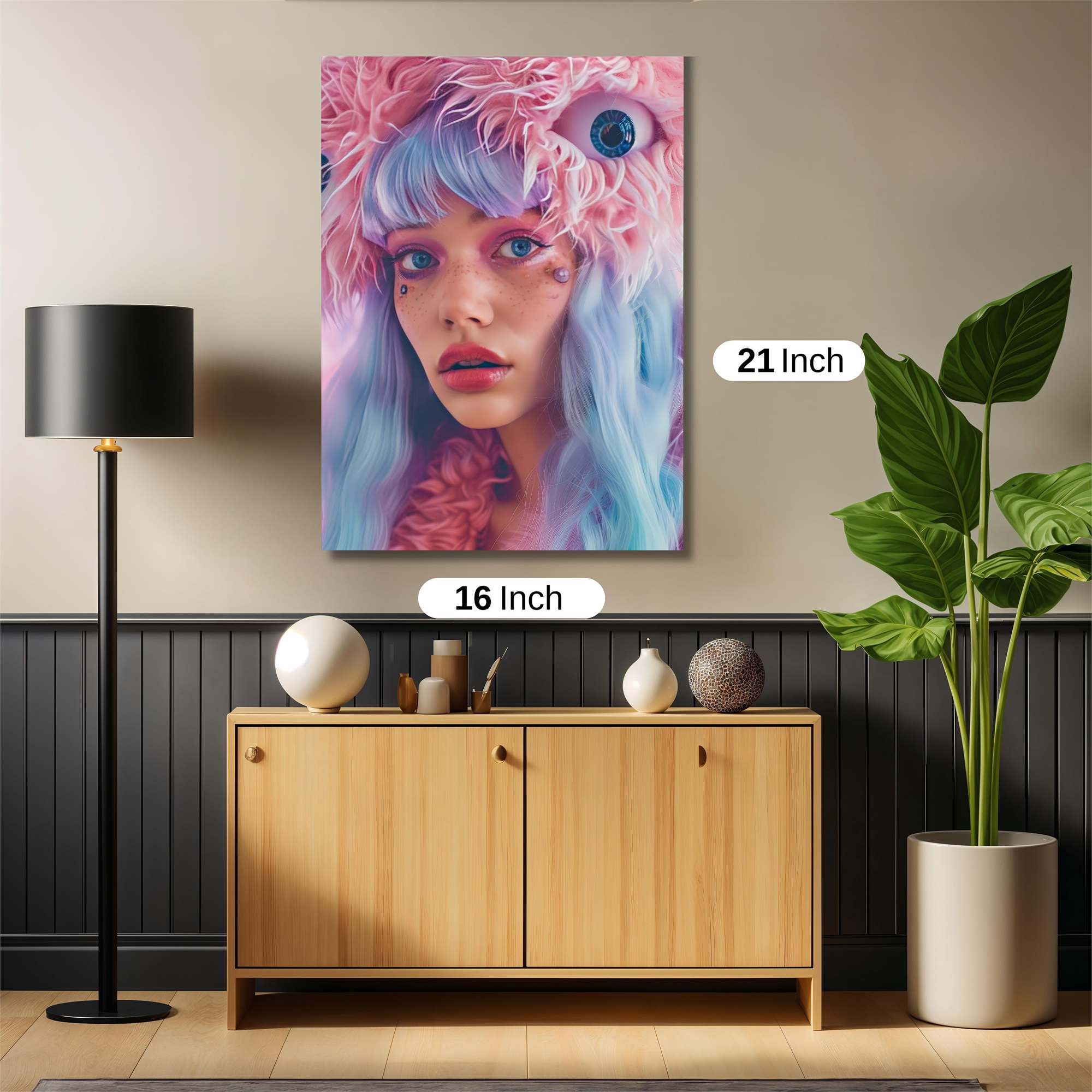 Monster Whimsy Safe Wall Magnetic / M