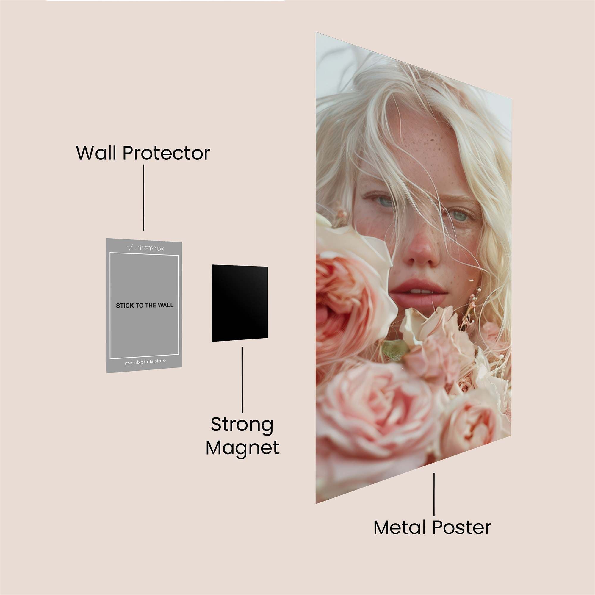 Blonde Enchantment Safe Wall Magnetic / M