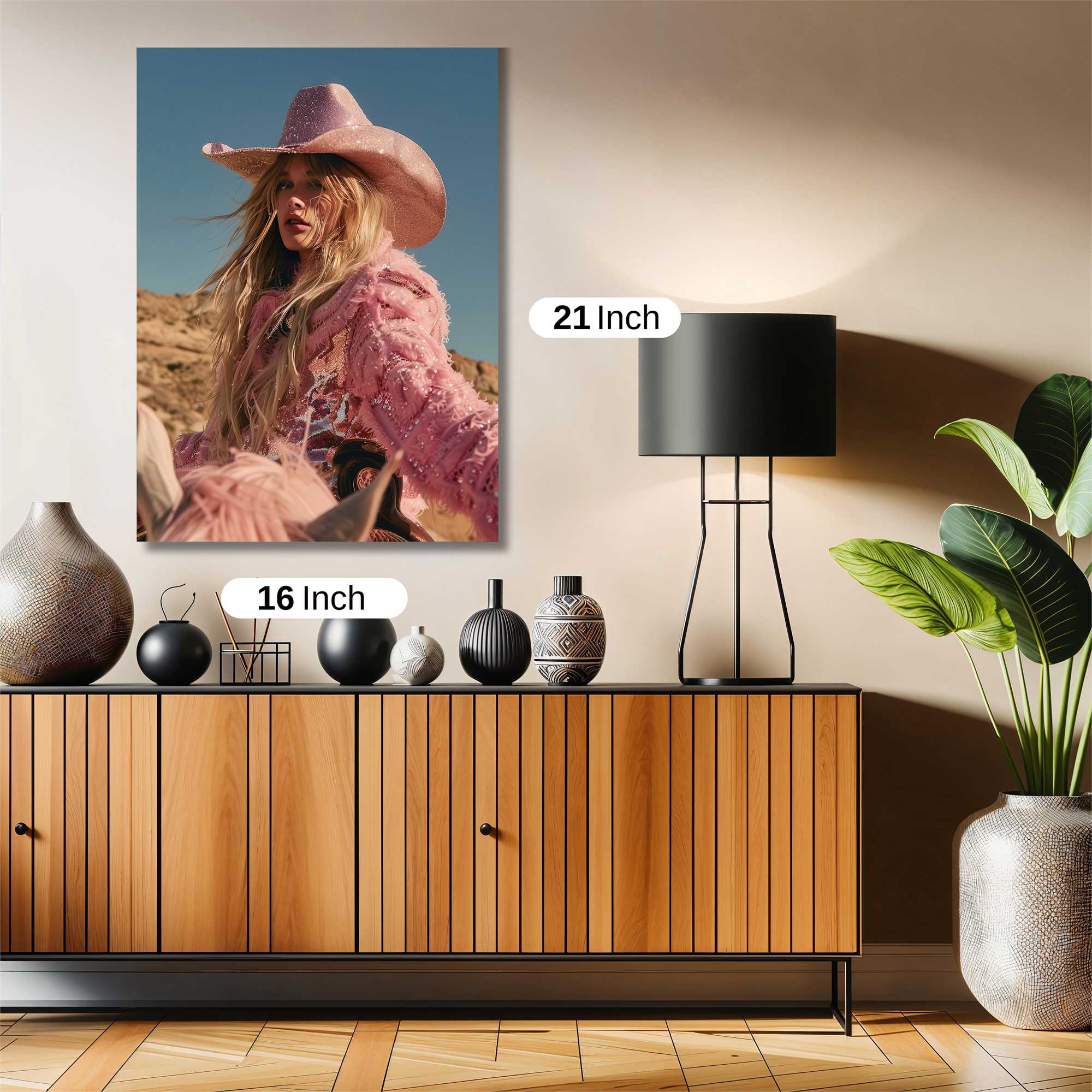 Cowgirl Radiant Safe Wall Magnetic / M