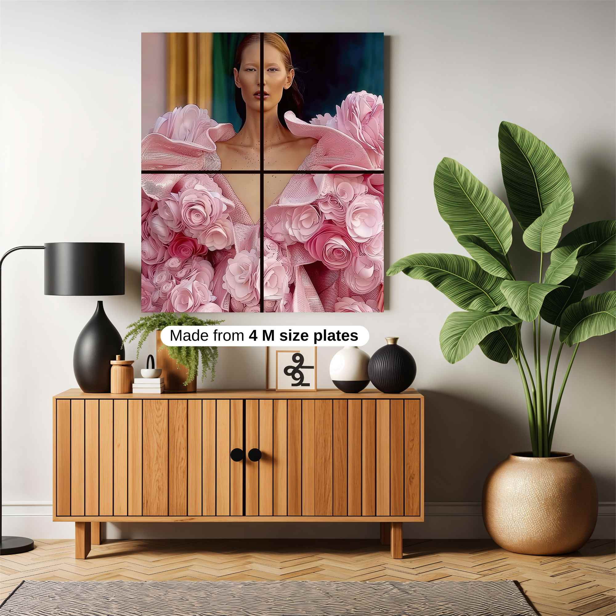 Floral Extravaganza Safe Wall Magnetic / M