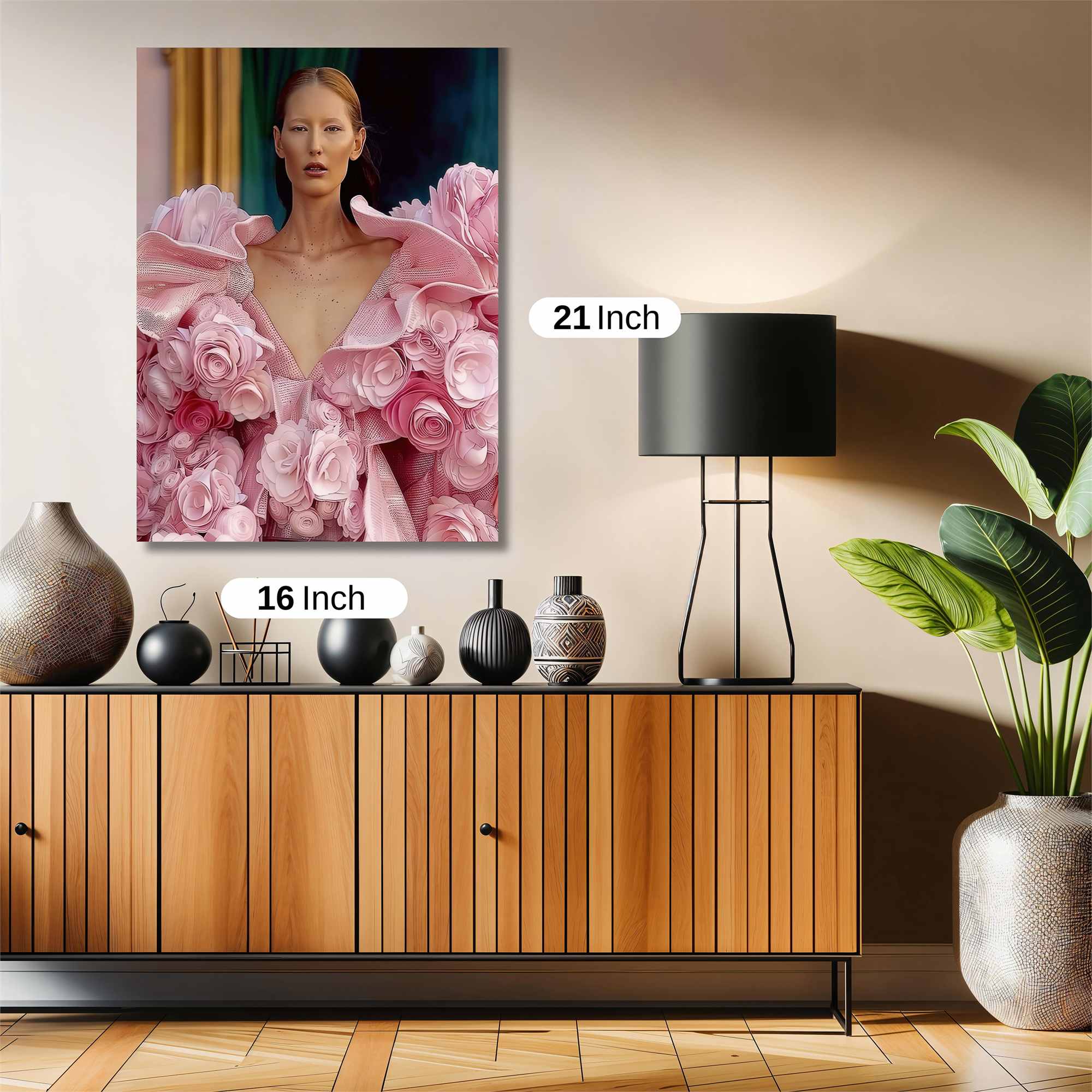 Floral Extravaganza Safe Wall Magnetic / M