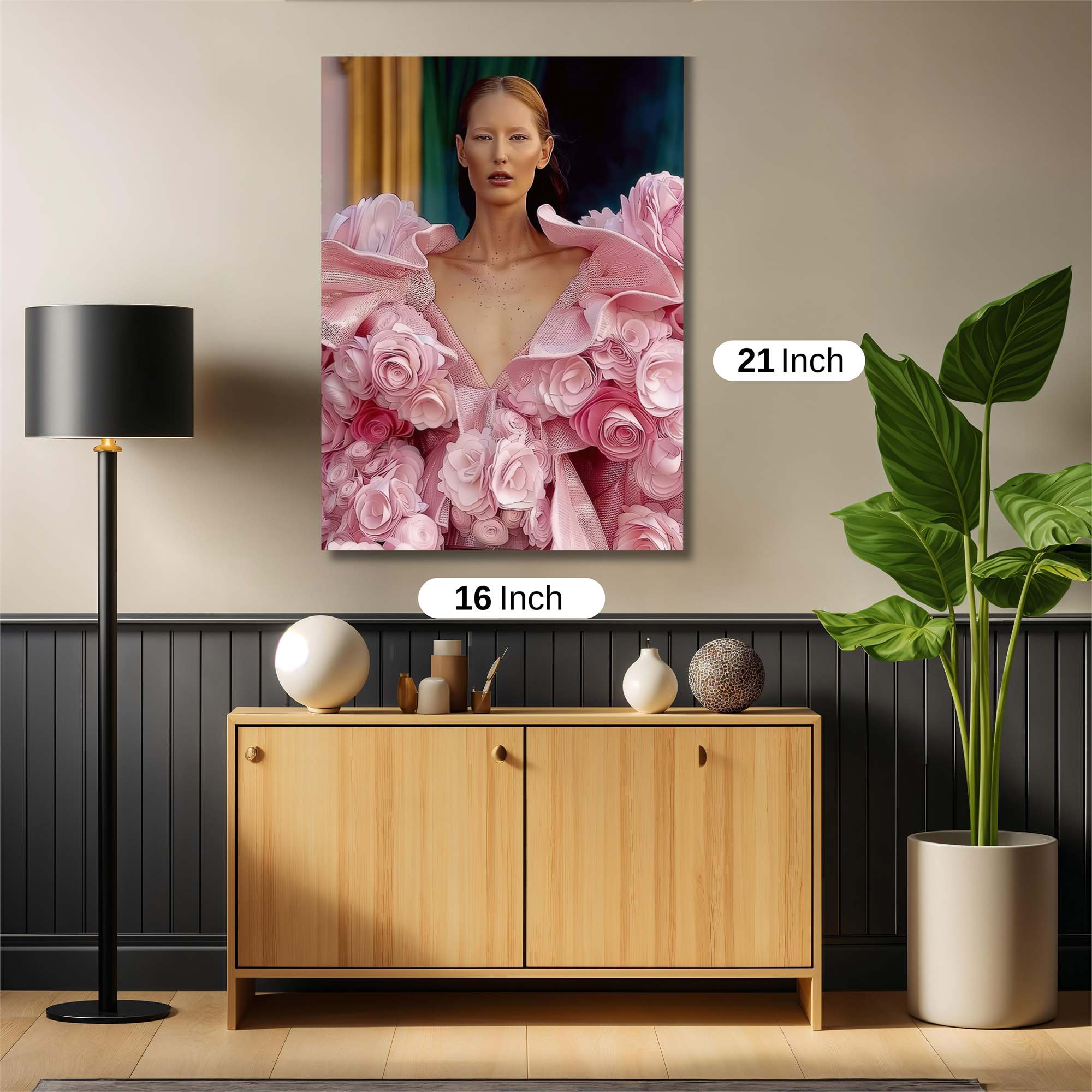 Floral Extravaganza Safe Wall Magnetic / M