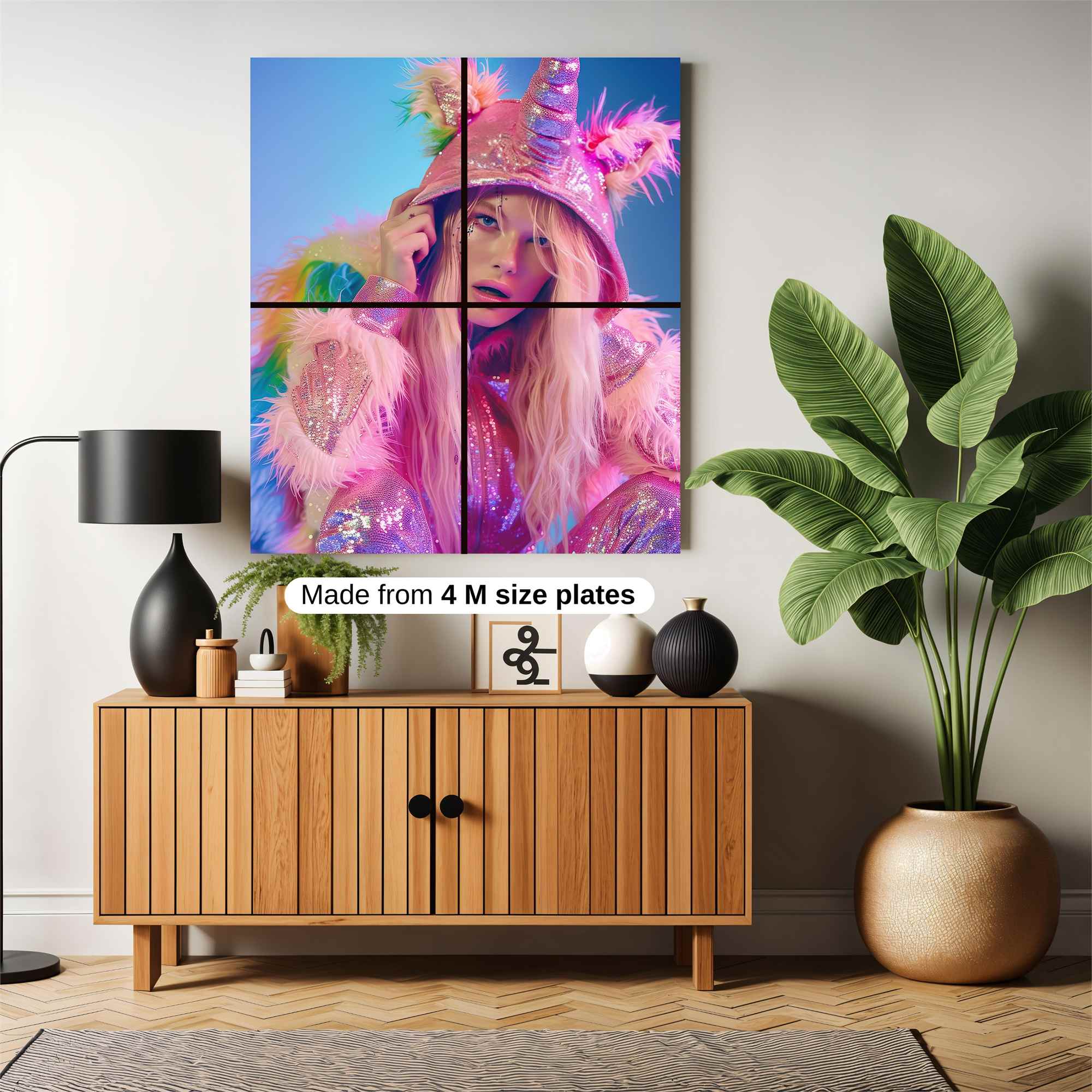 Unicorn Whimsy Safe Wall Magnetic / M