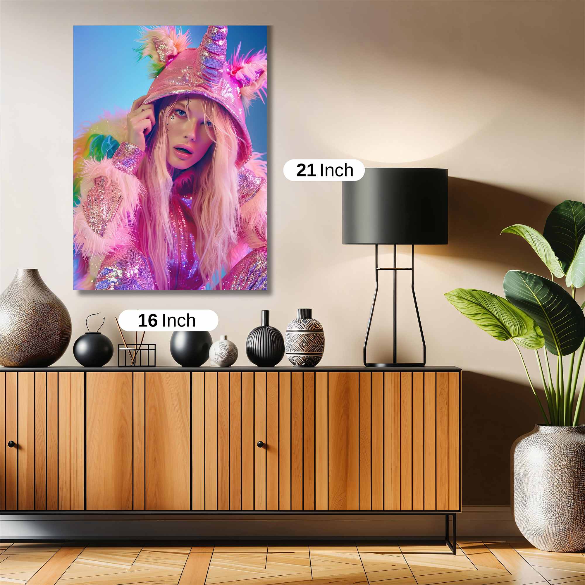 Unicorn Whimsy Safe Wall Magnetic / M