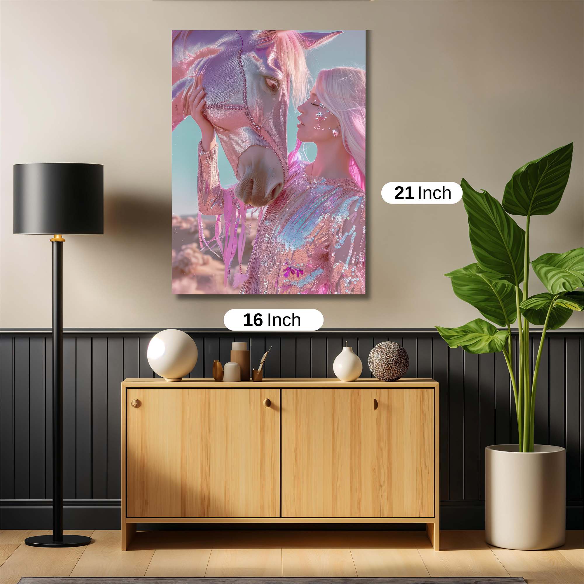 Unicorn Serenity Safe Wall Magnetic / M