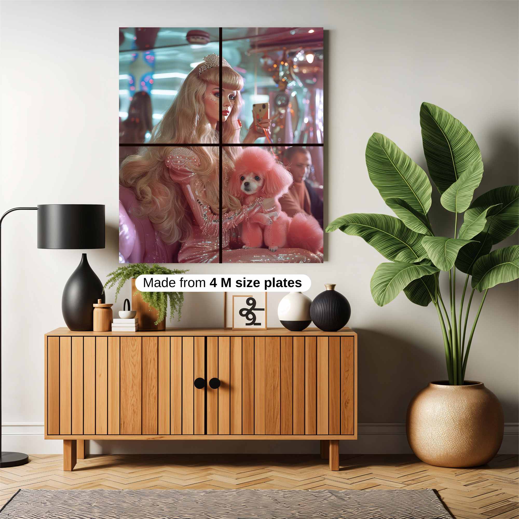 Princess Dazzle Safe Wall Magnetic / M