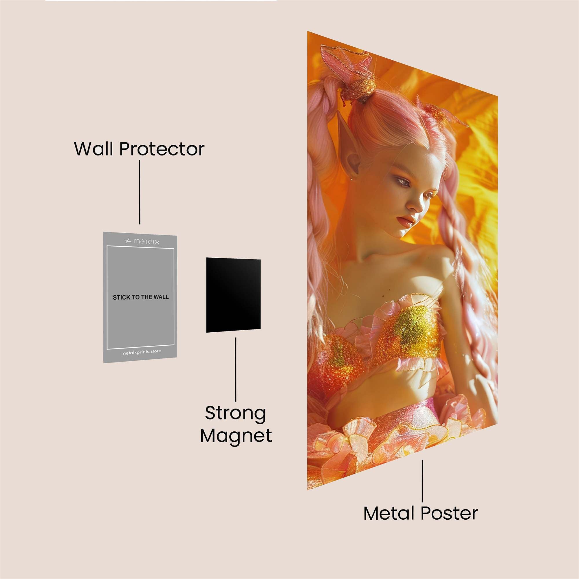 Fairy Enchantress Safe Wall Magnetic / M