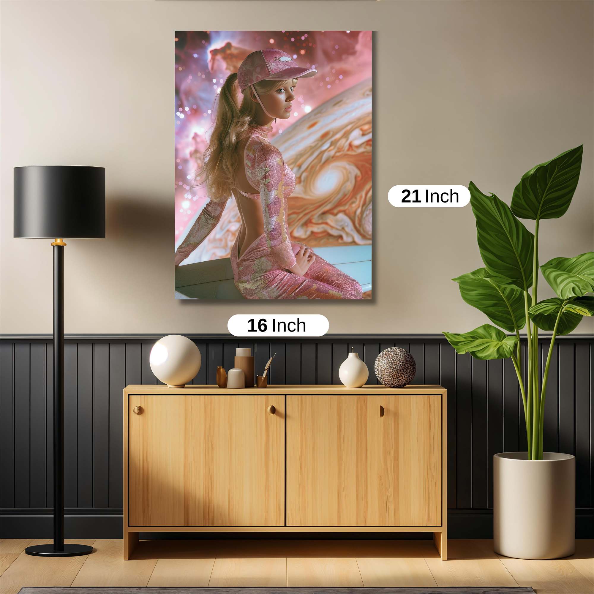 Cosmic Surfer Safe Wall Magnetic / M