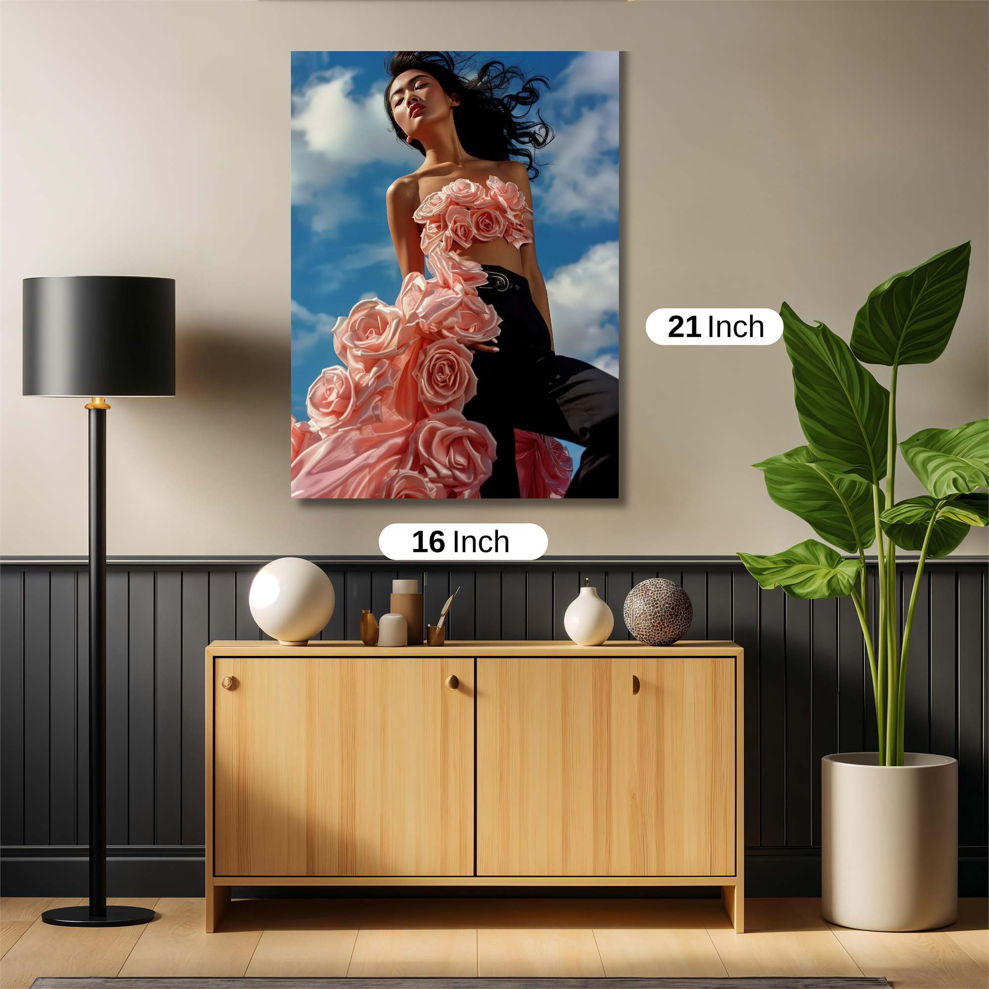 Rose Reverie Safe Wall Magnetic / M