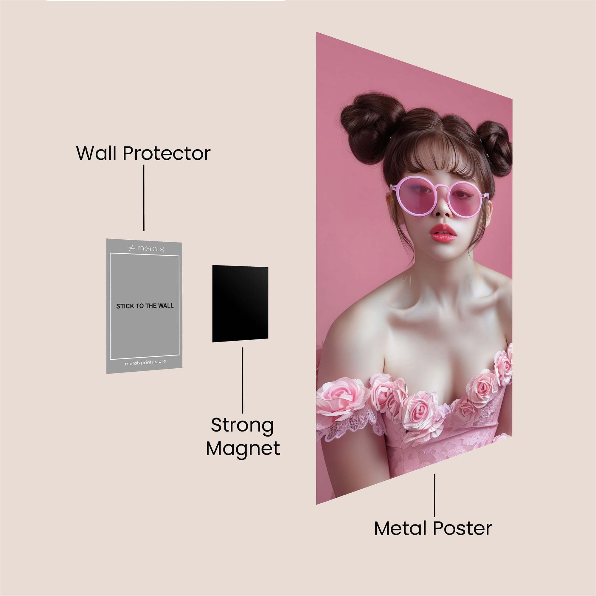 Bun Bliss Safe Wall Magnetic / M