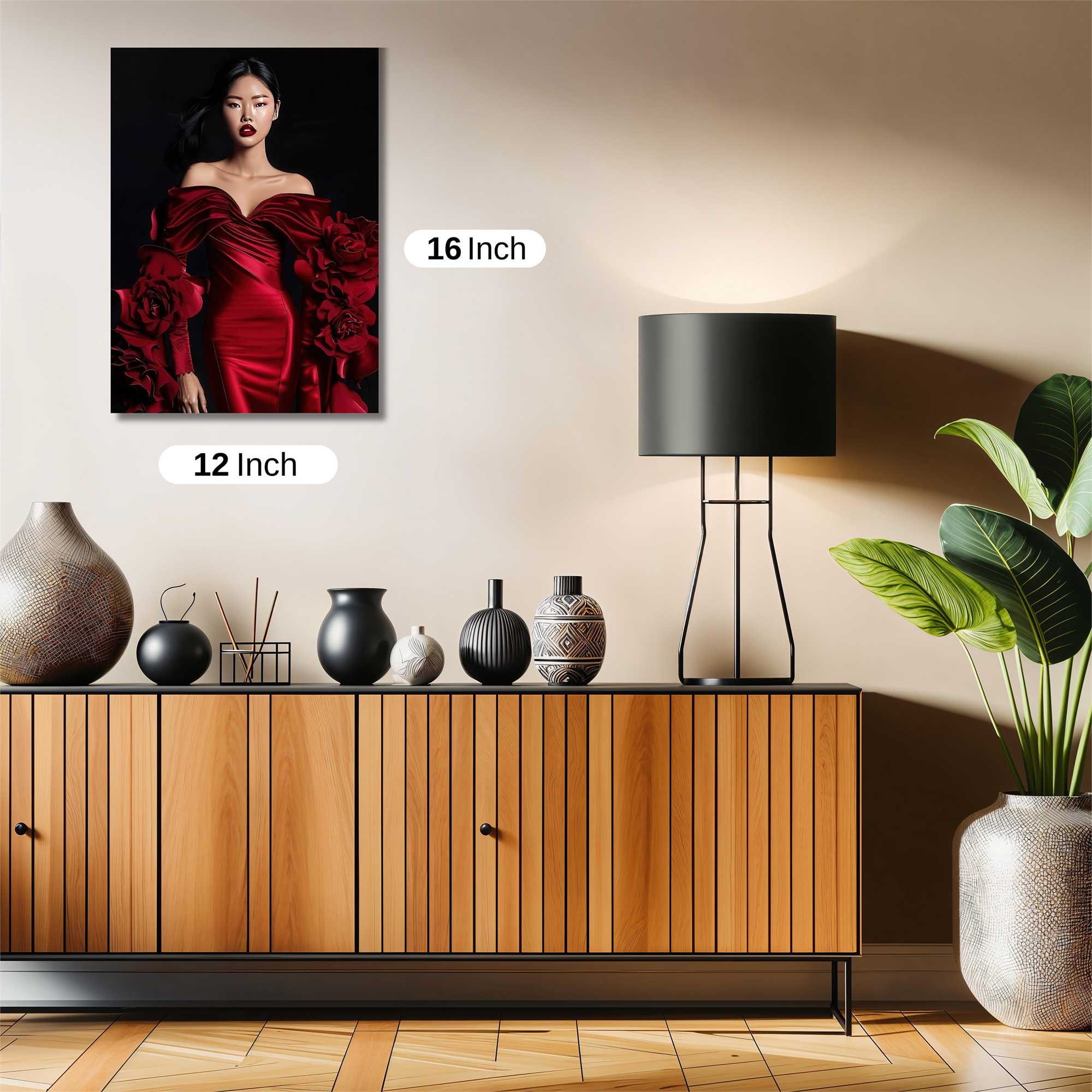 Rose Elegance Safe Wall Magnetic / M