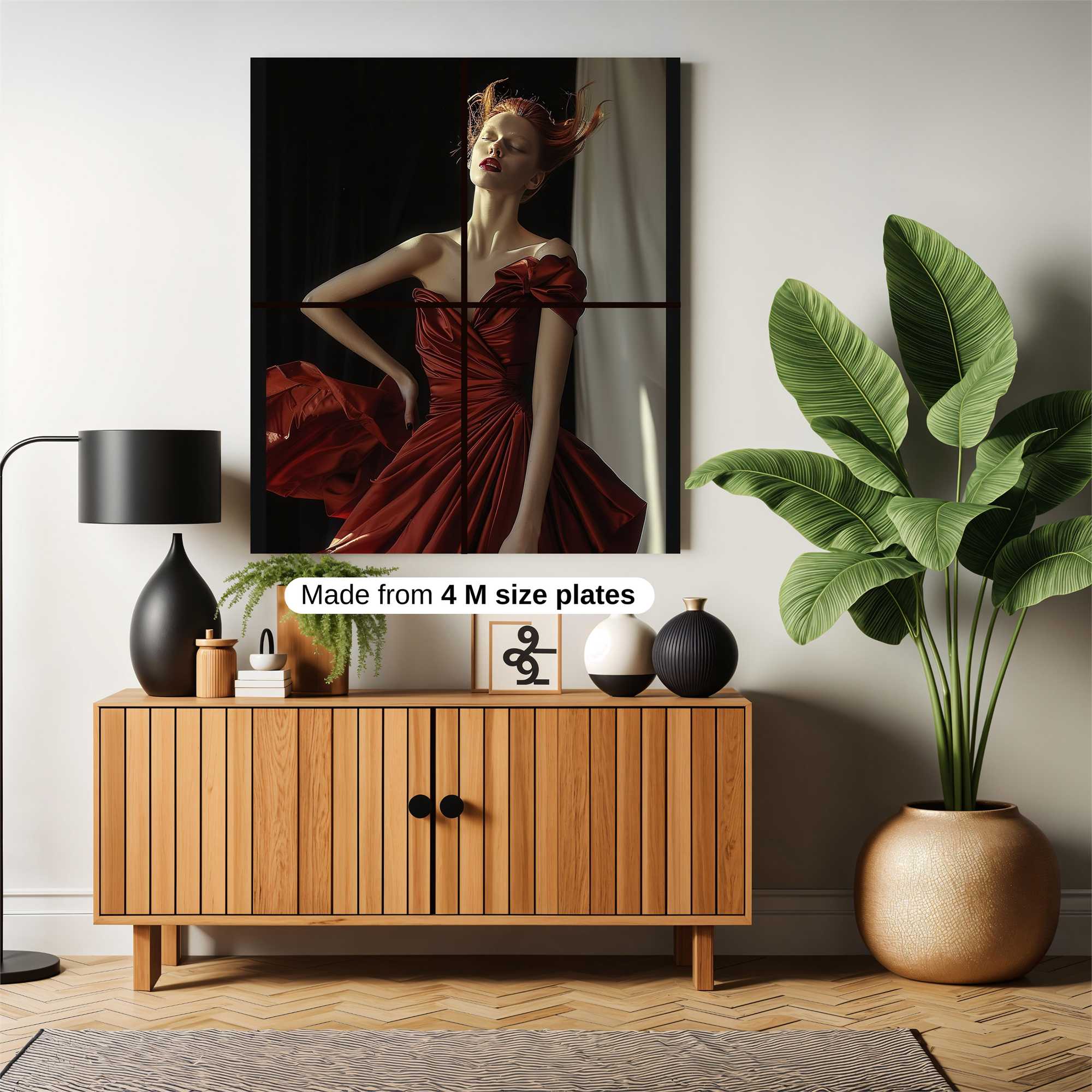 Fiery Elegance Safe Wall Magnetic / M