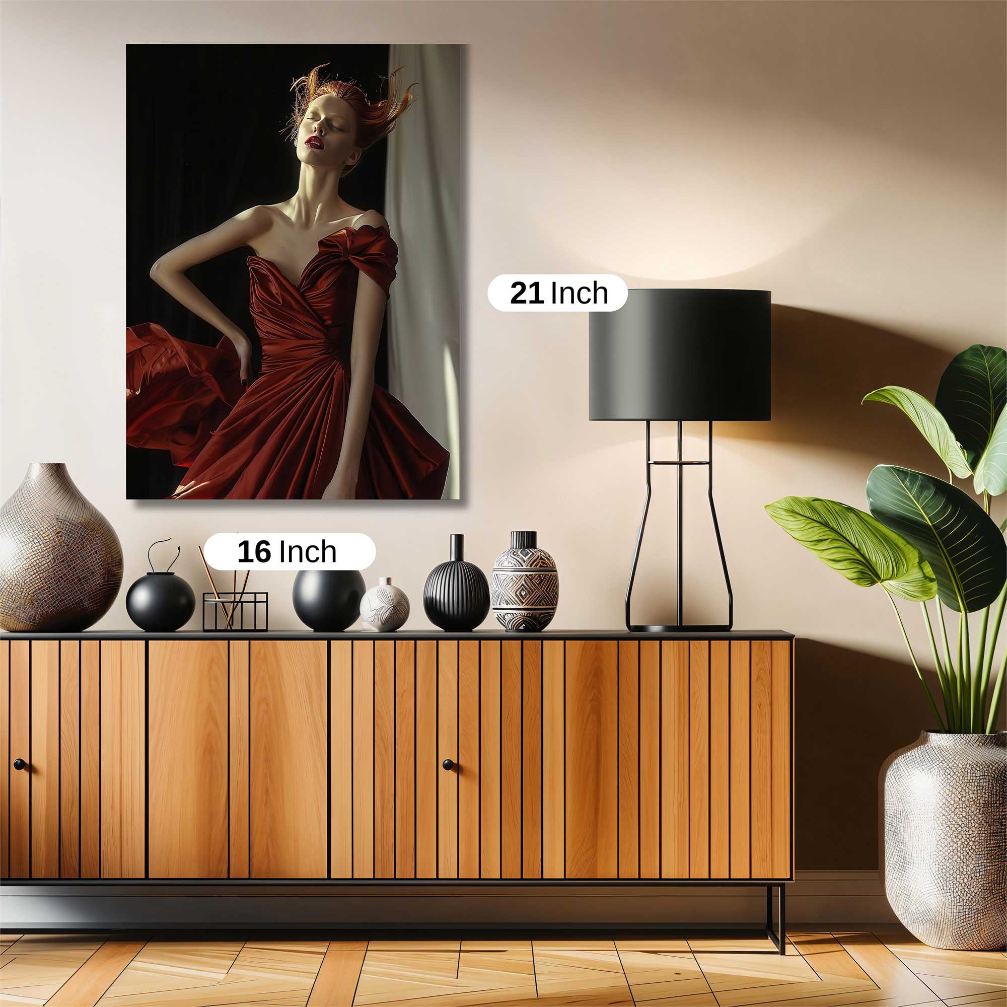 Fiery Elegance Safe Wall Magnetic / M