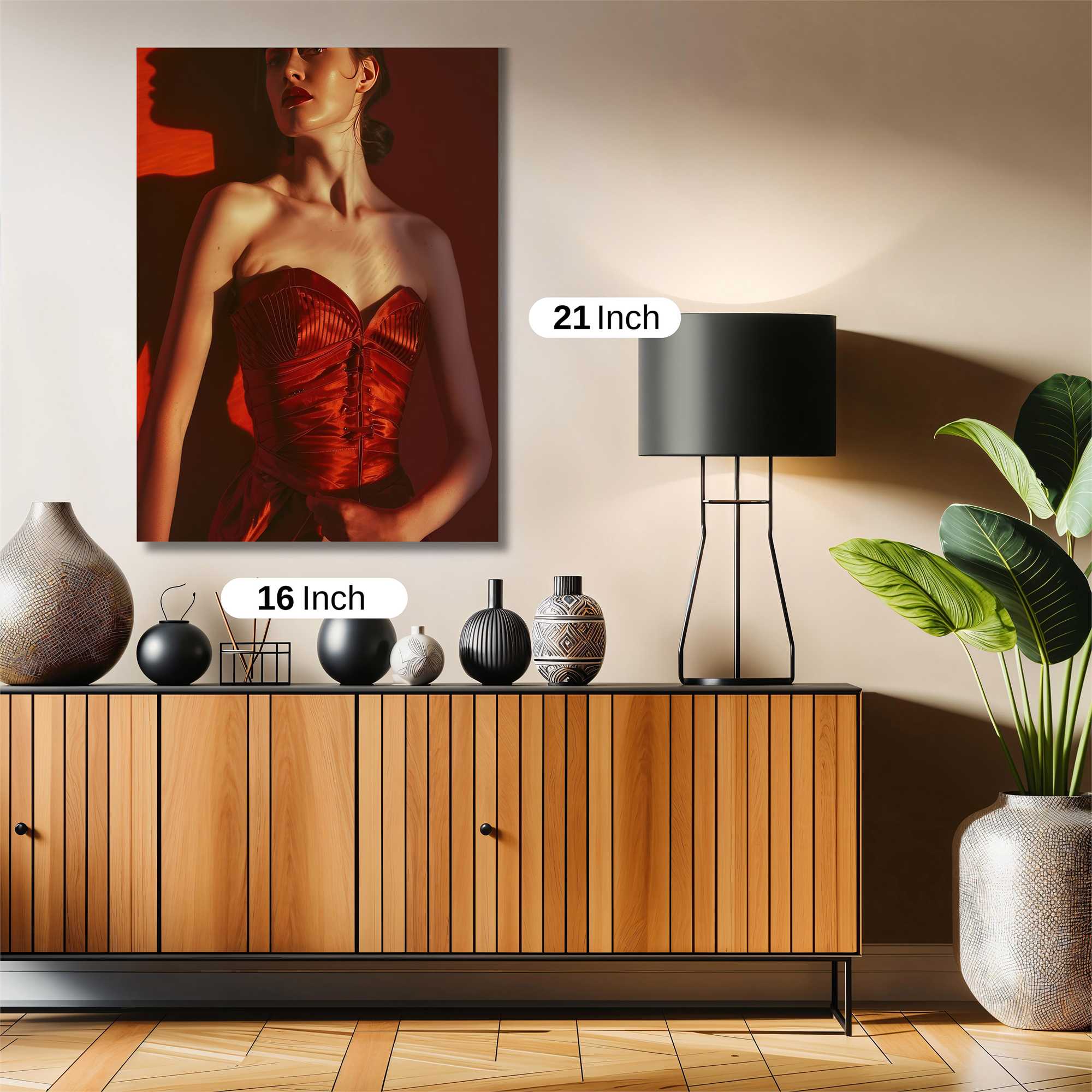 Silhouette Drama Safe Wall Magnetic / M