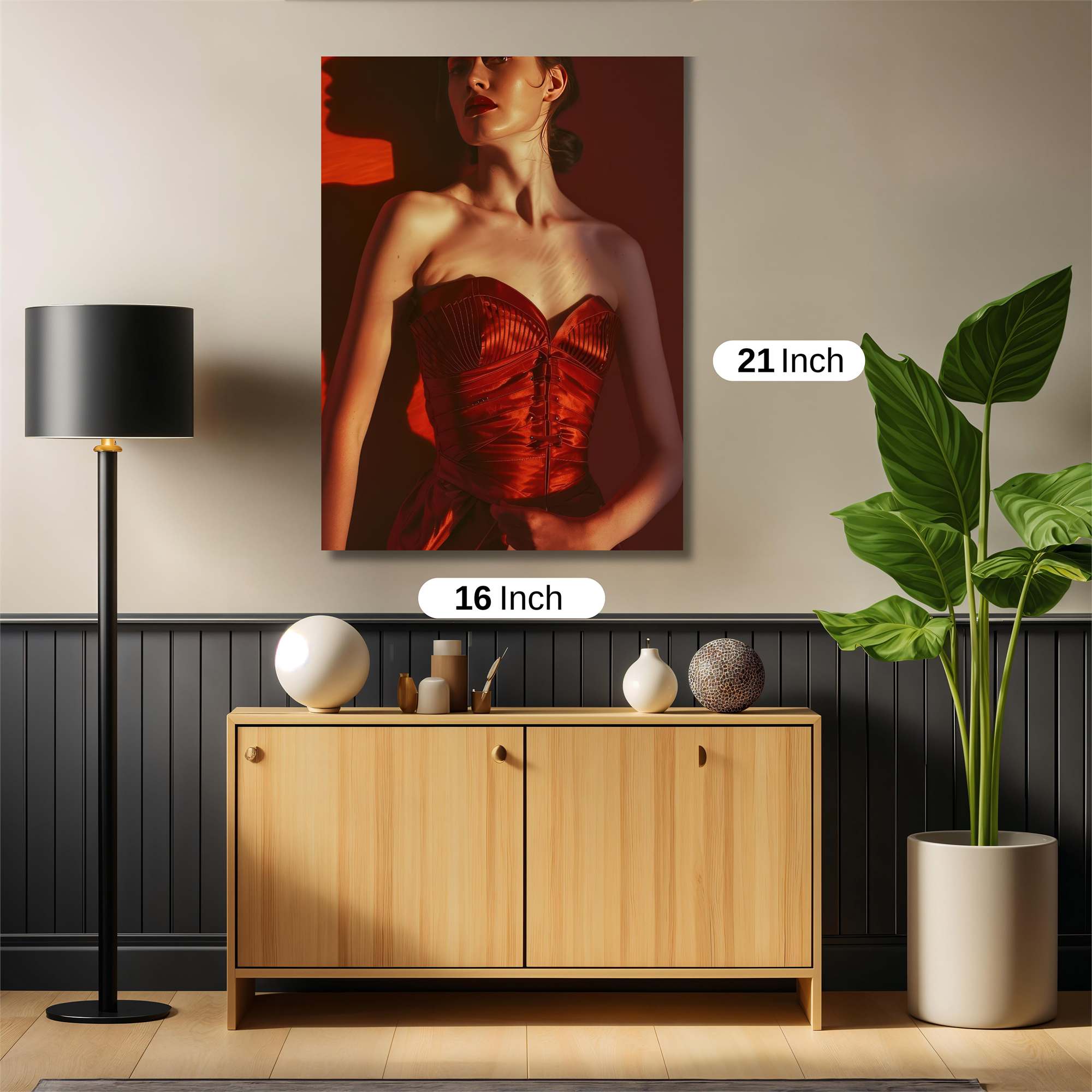 Silhouette Drama Safe Wall Magnetic / M