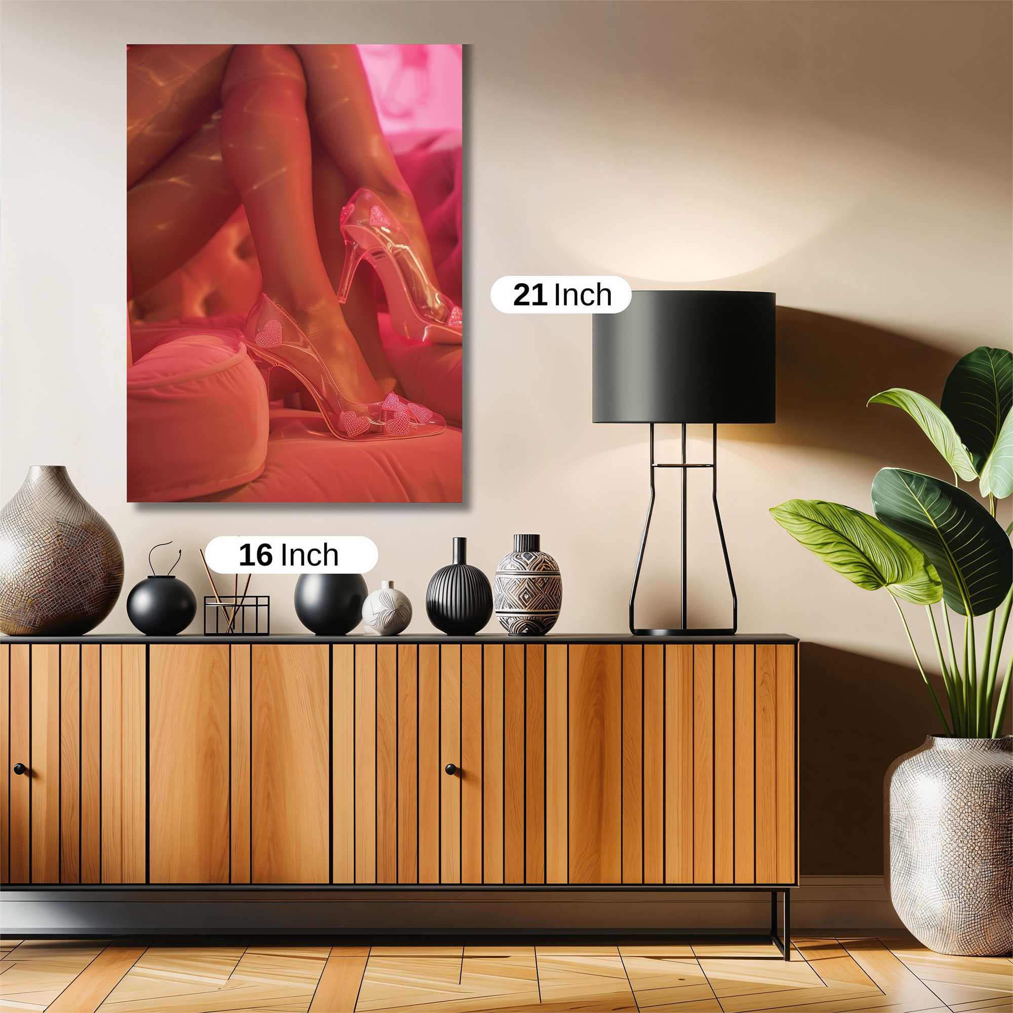 Pink Intrigue Safe Wall Magnetic / M