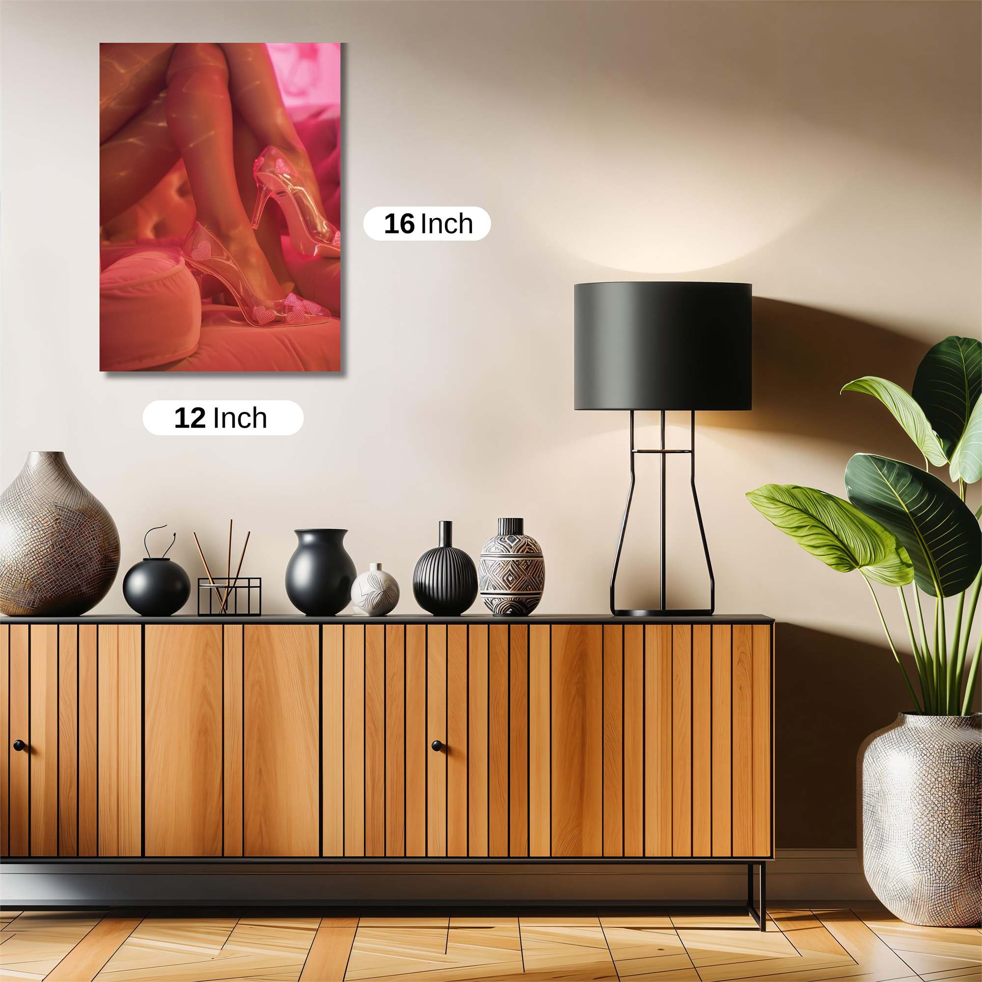 Pink Intrigue Safe Wall Magnetic / M