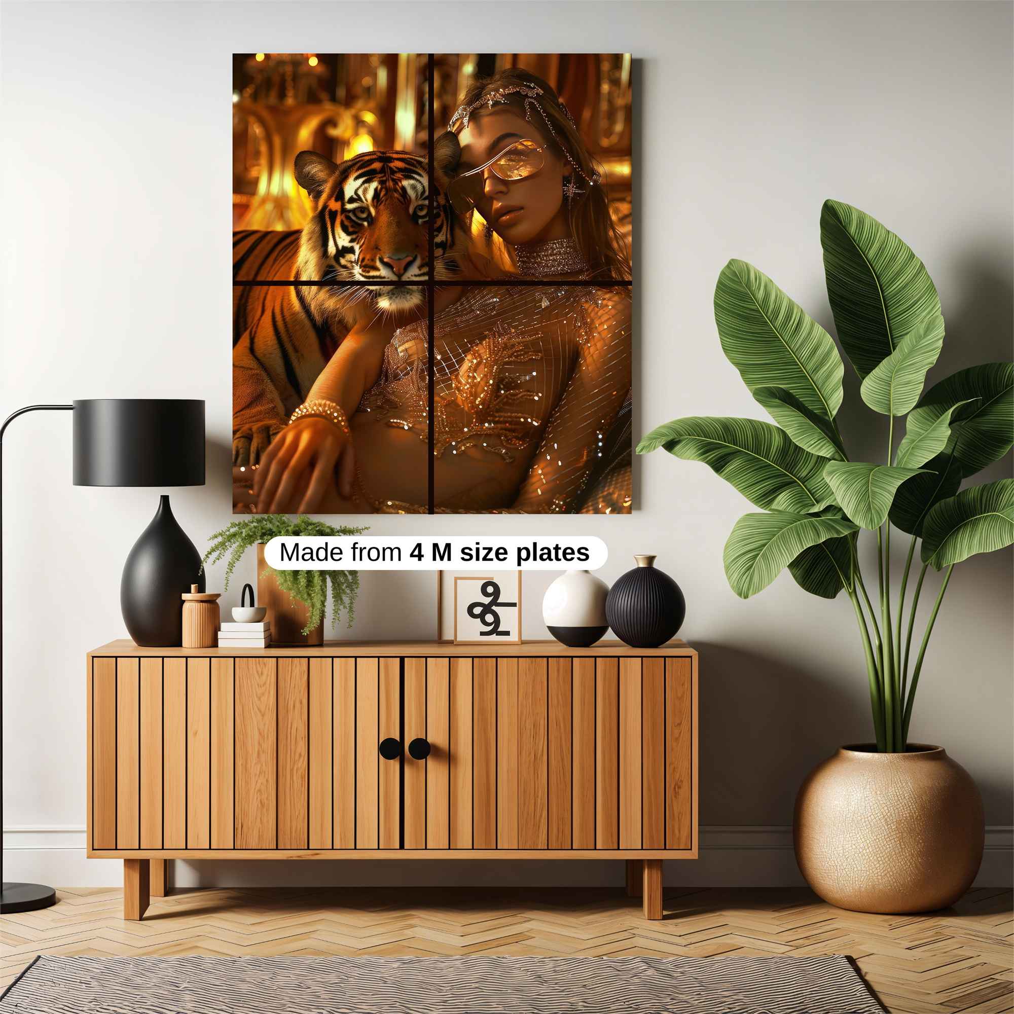 Tiger Majesty Safe Wall Magnetic / M