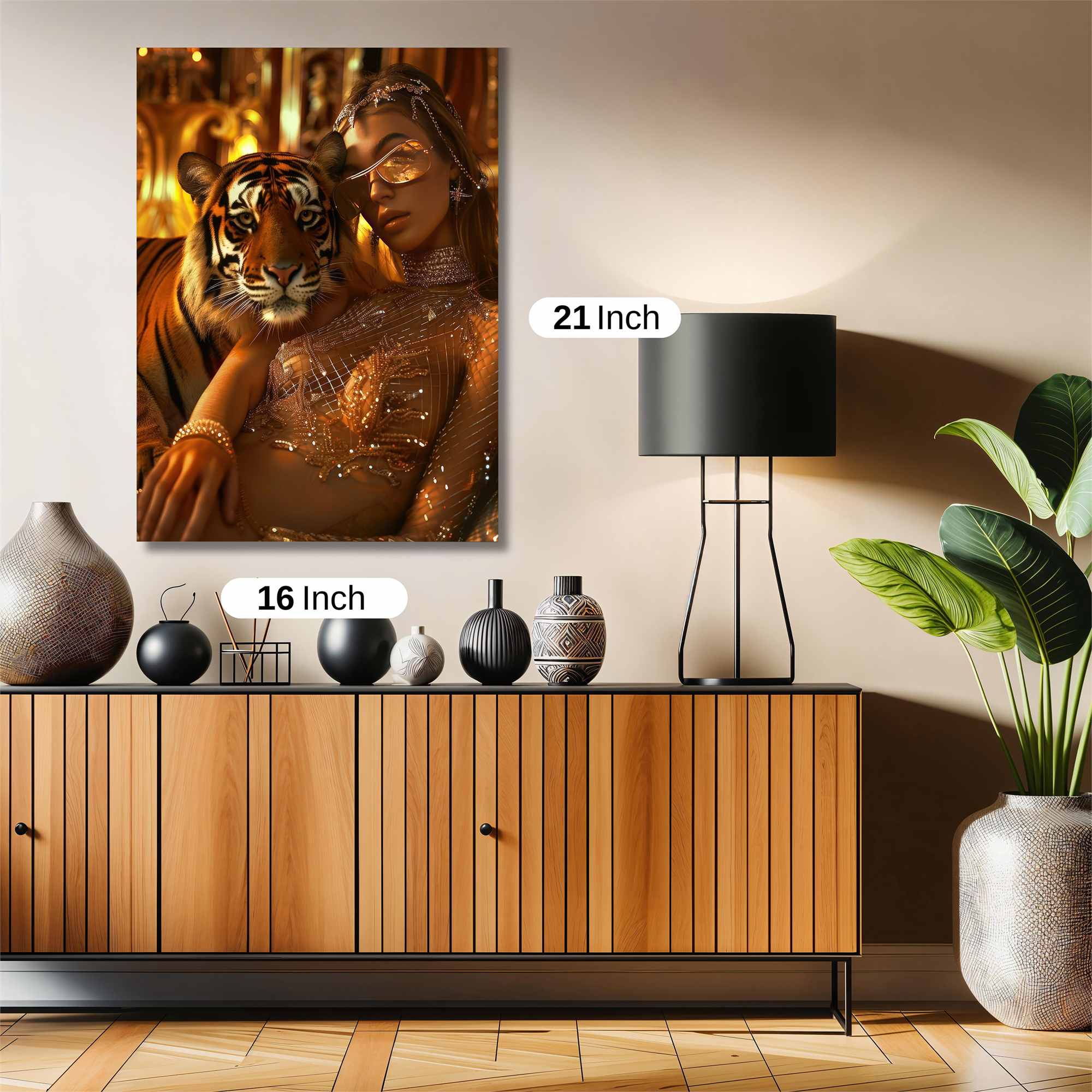 Tiger Majesty Safe Wall Magnetic / M