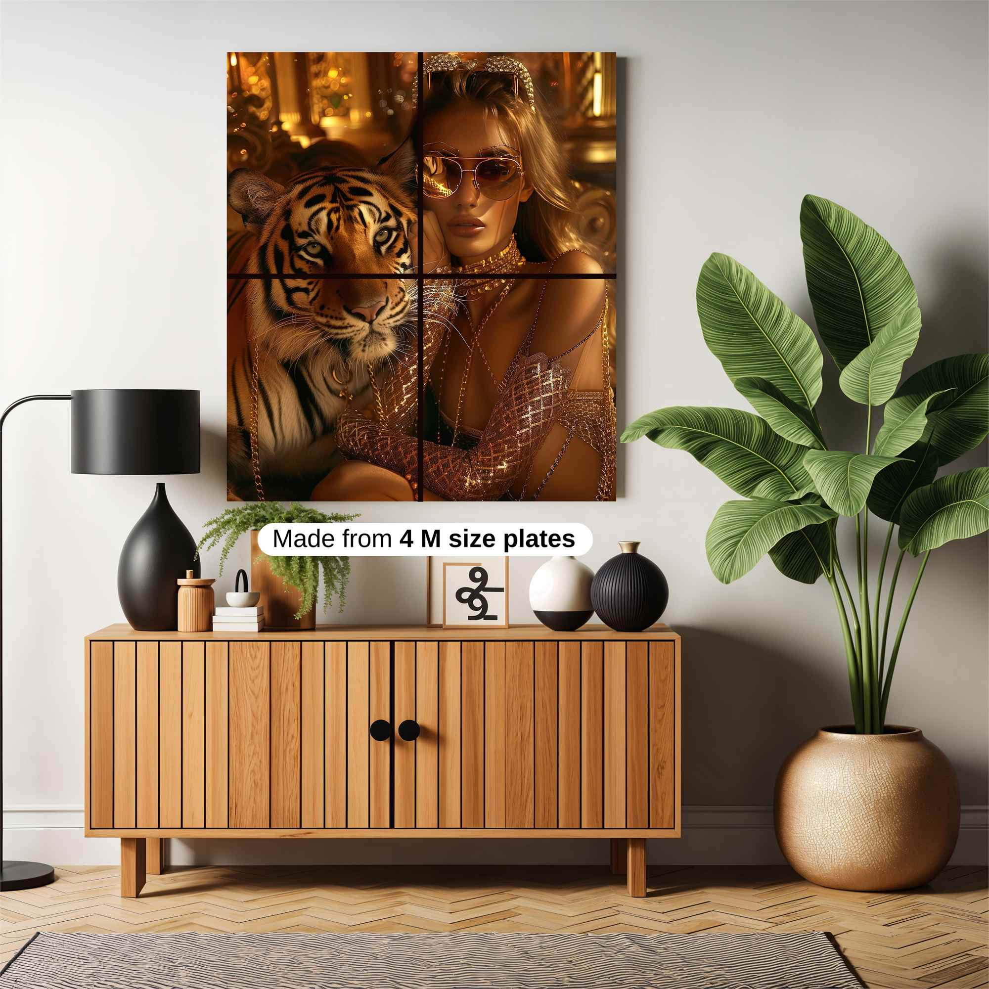 Tiger Majesty Safe Wall Magnetic / M
