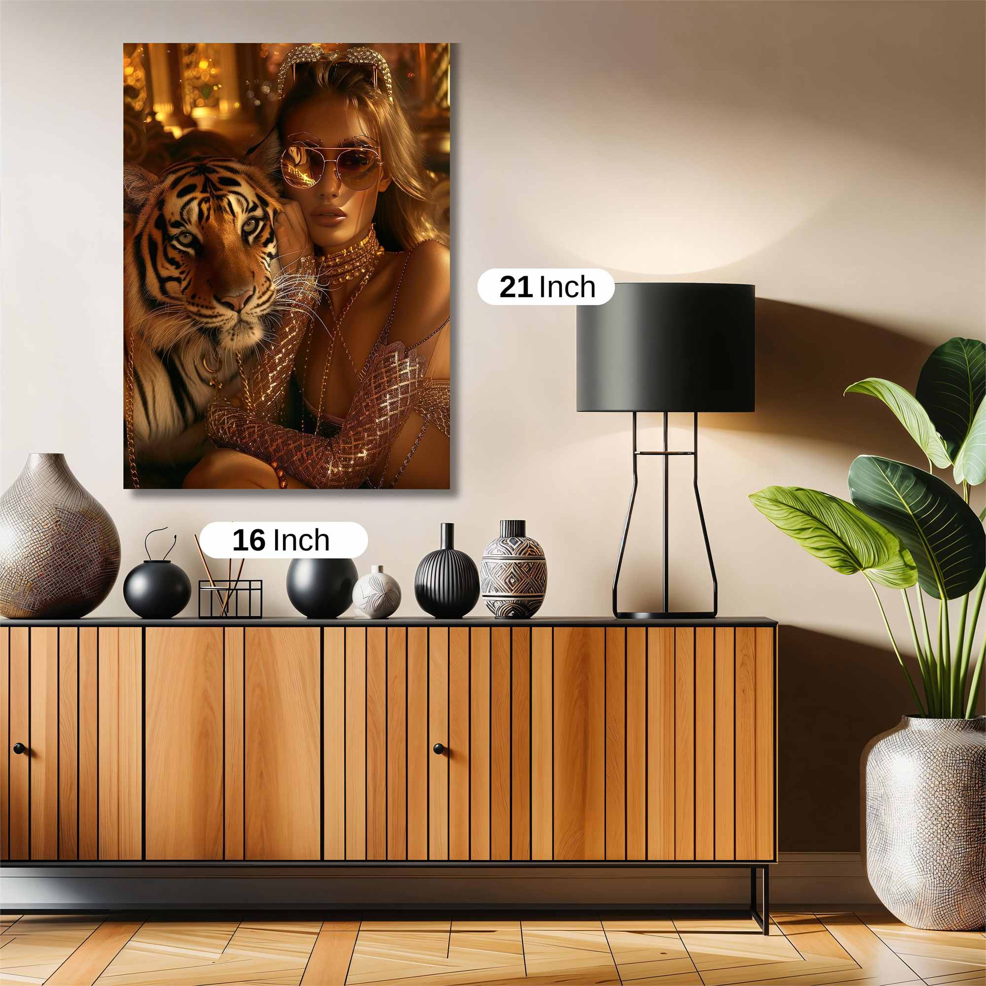 Tiger Majesty Safe Wall Magnetic / M