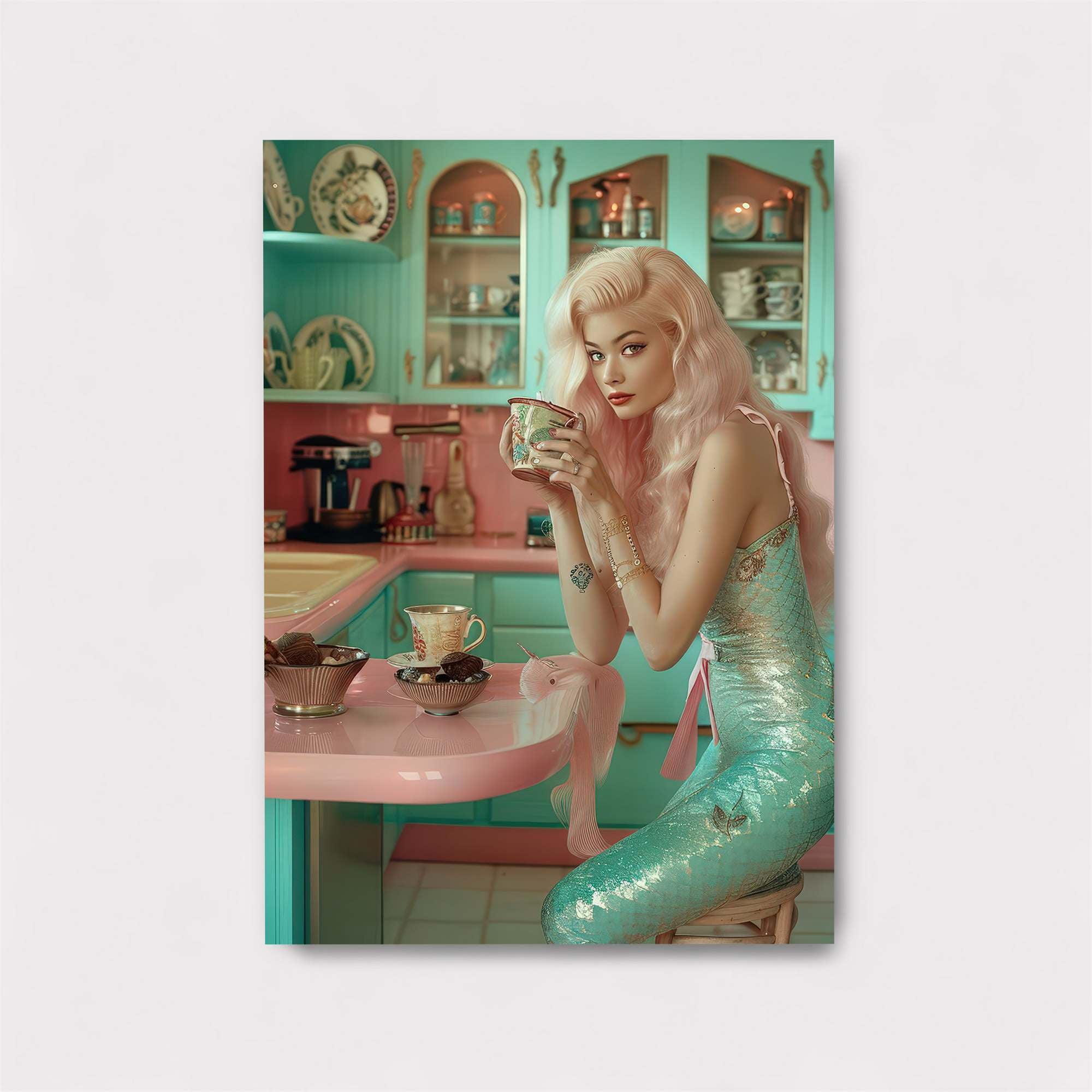 Mermaid Dream Safe Wall Magnetic / M