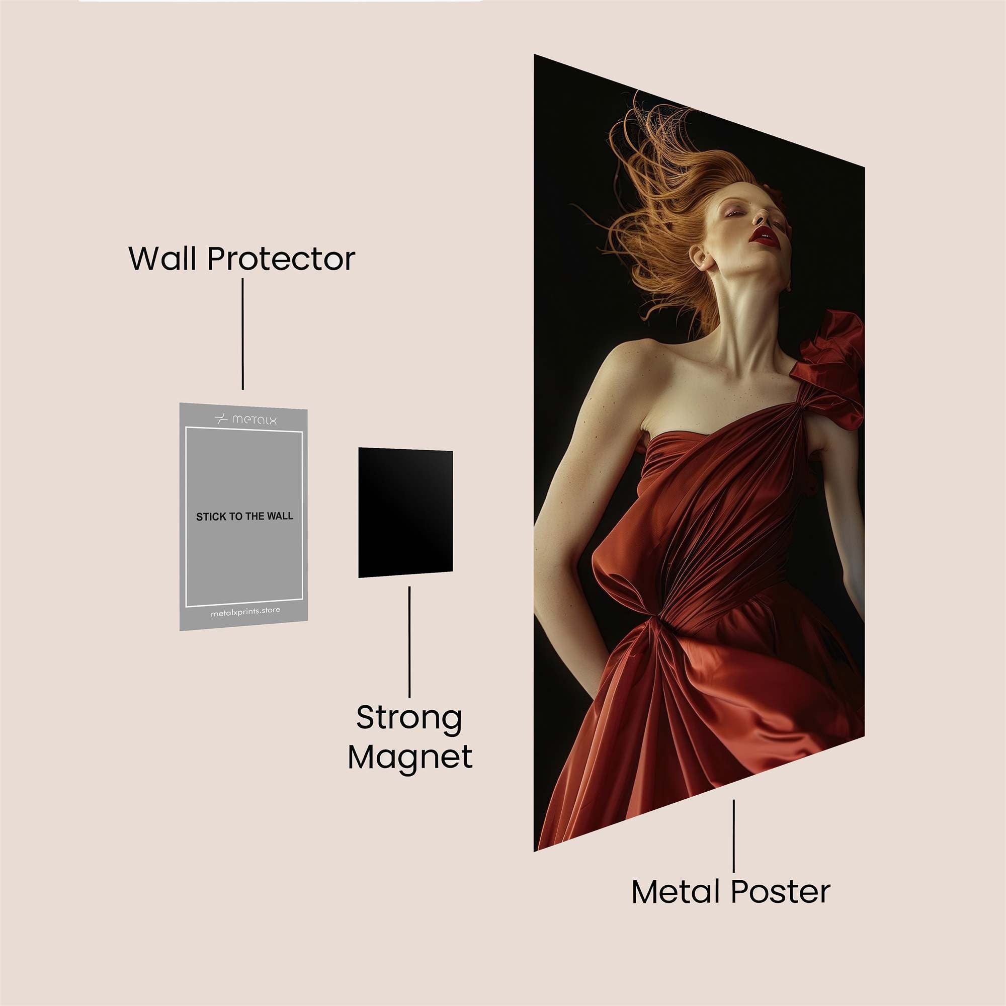 Graceful Whimsy Safe Wall Magnetic / M