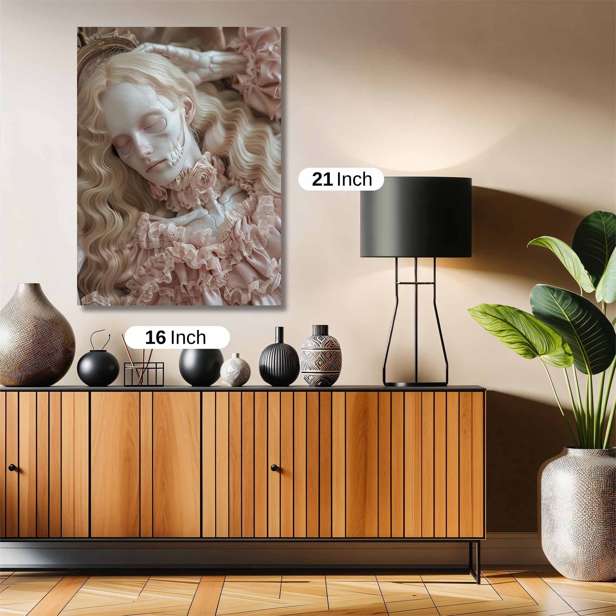 Skeleton Serenity Safe Wall Magnetic / M