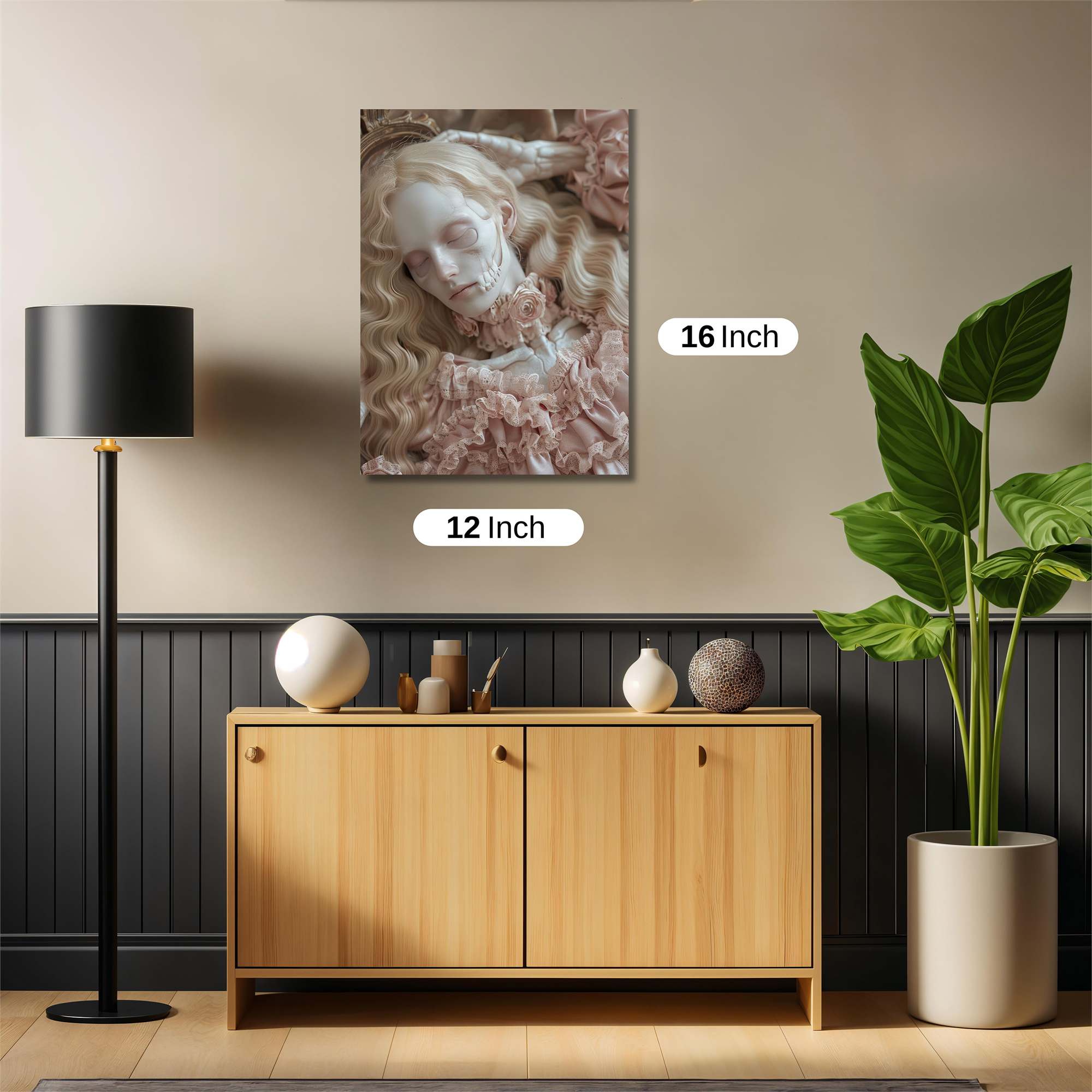Skeleton Serenity Safe Wall Magnetic / M
