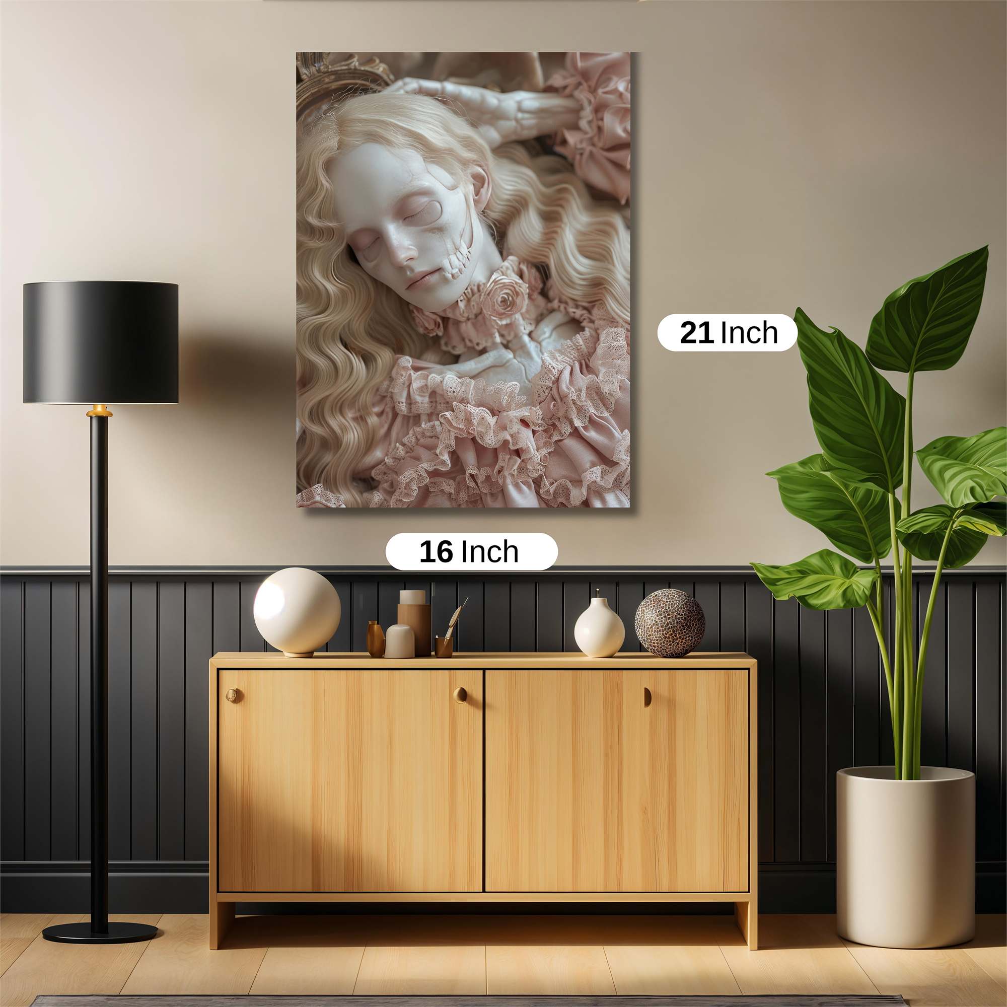 Skeleton Serenity Safe Wall Magnetic / M