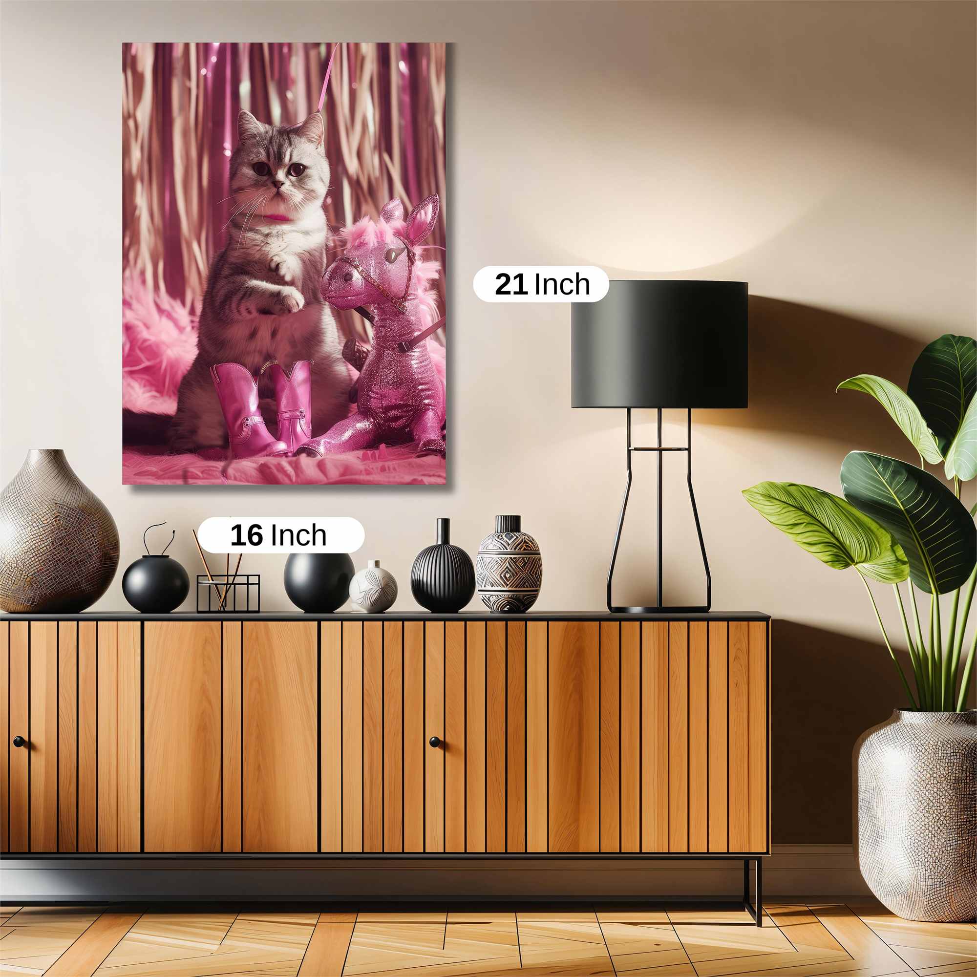 Cat Glamour Safe Wall Magnetic / M