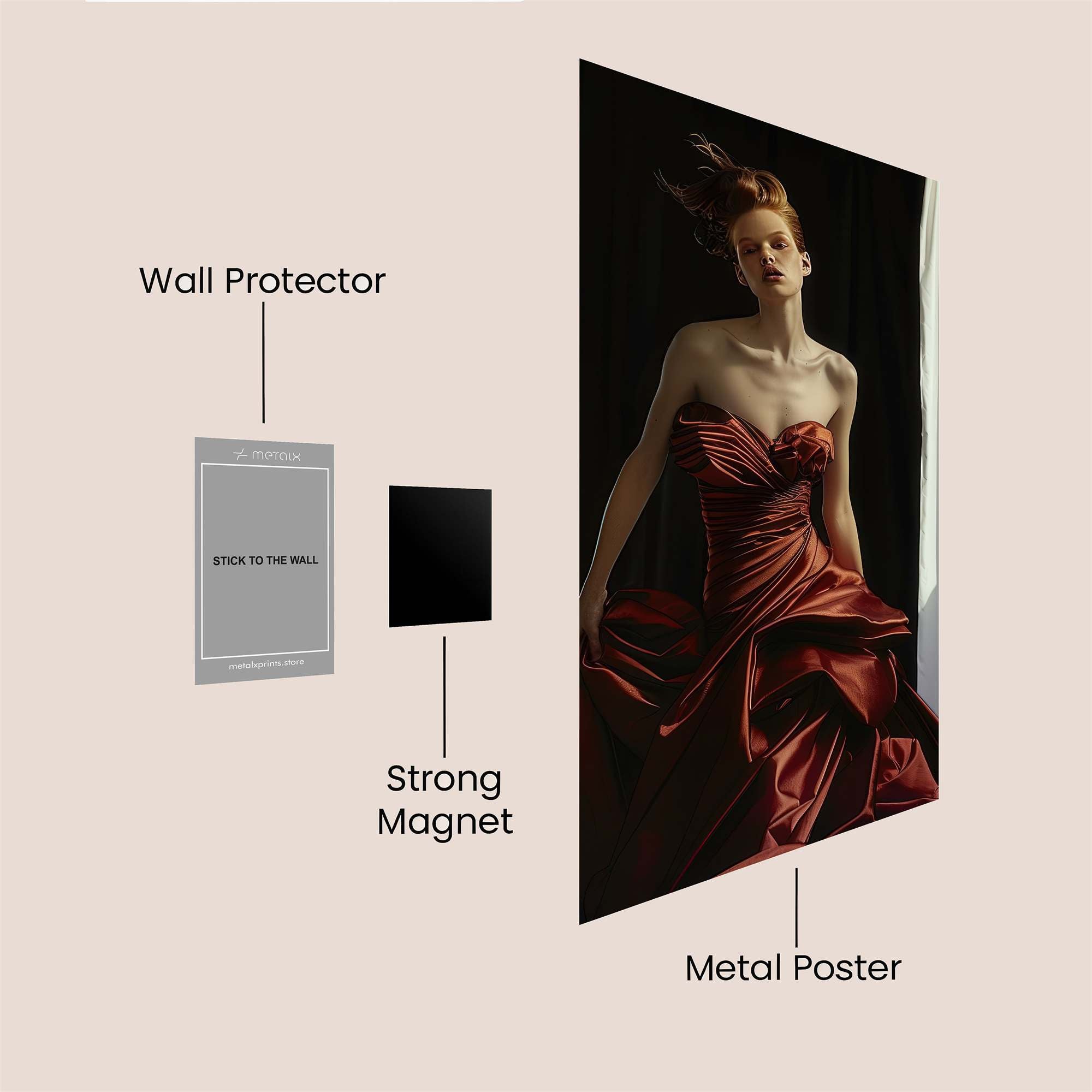 Passion Unveiled Safe Wall Magnetic / M