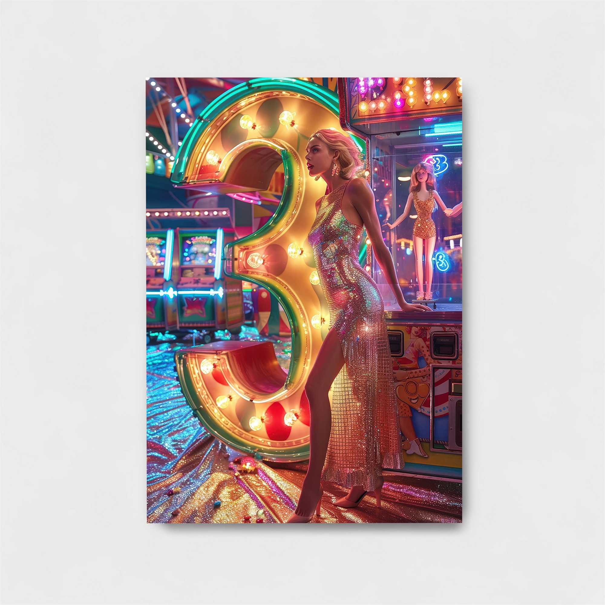 Carnival Glamour Safe Wall Magnetic / M