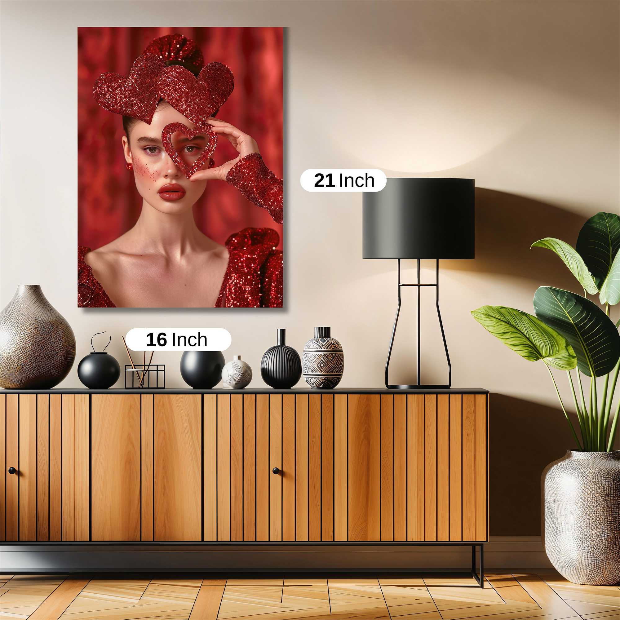 Heart Enigma Safe Wall Magnetic / M