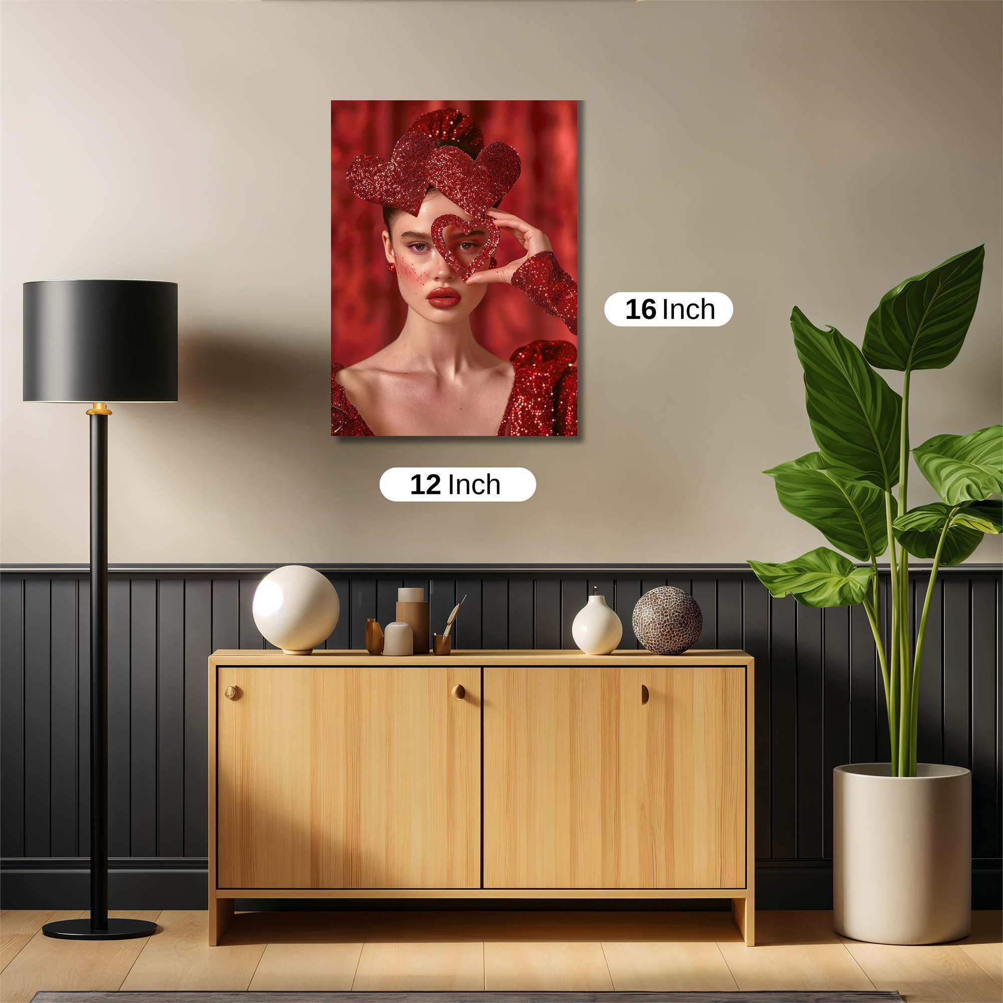 Heart Enigma Safe Wall Magnetic / M
