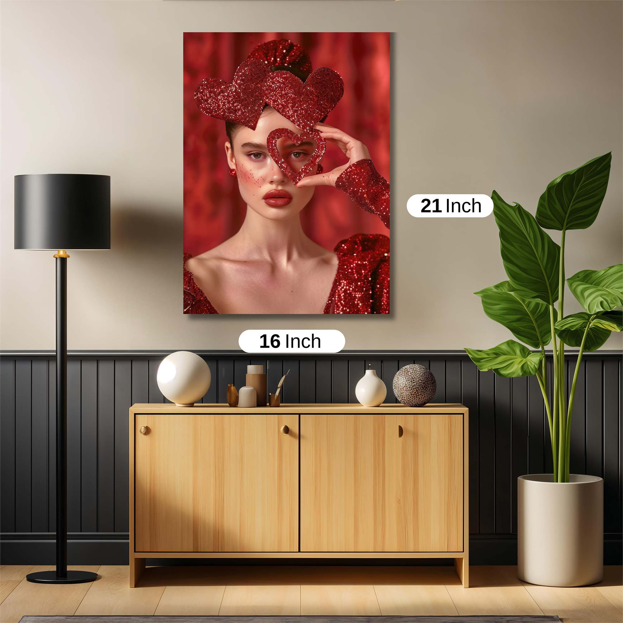 Heart Enigma Safe Wall Magnetic / M