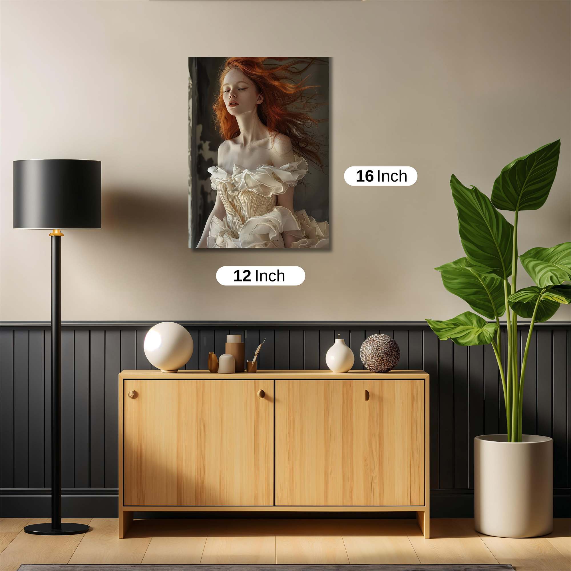 Ginger Whimsy Safe Wall Magnetic / M