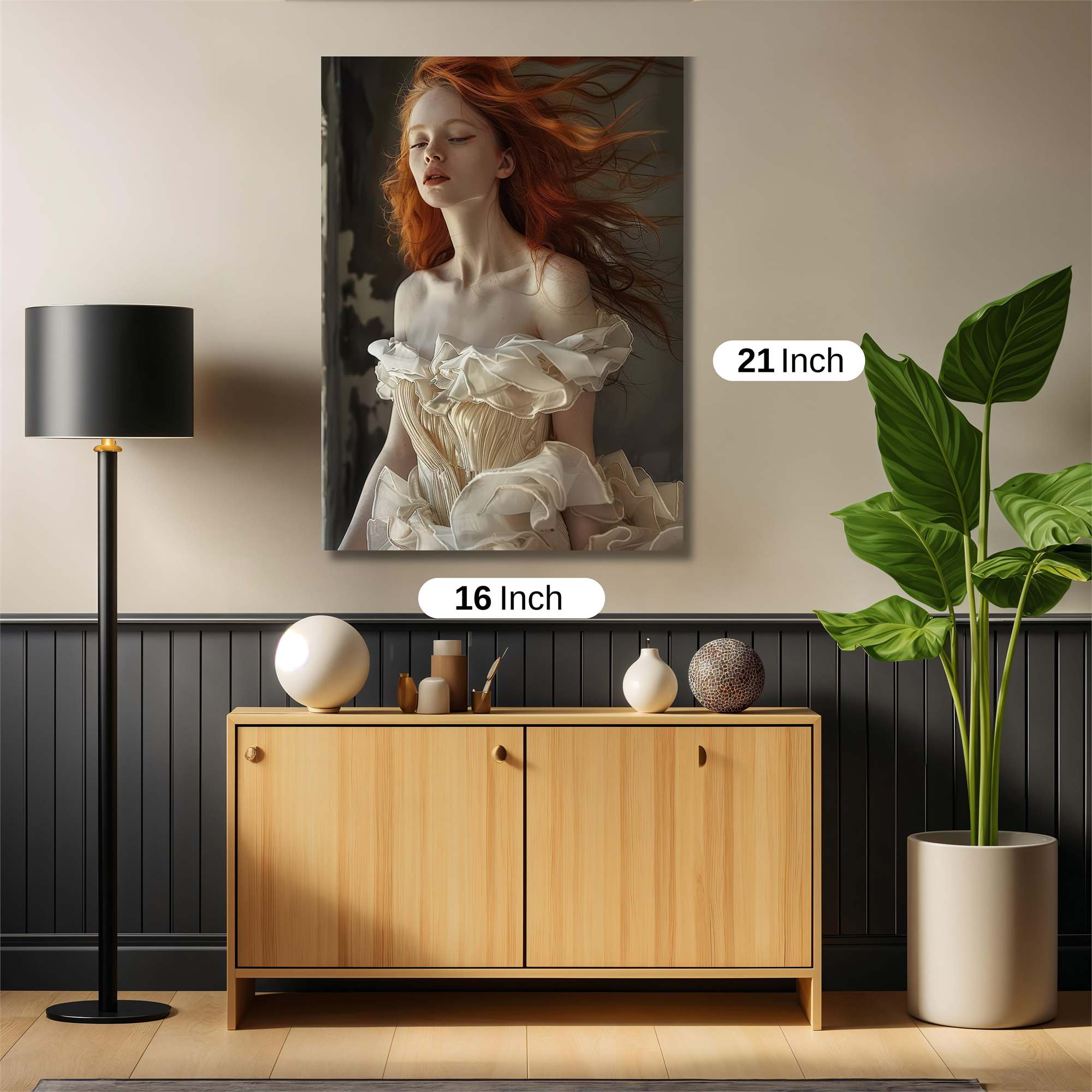Ginger Whimsy Safe Wall Magnetic / M