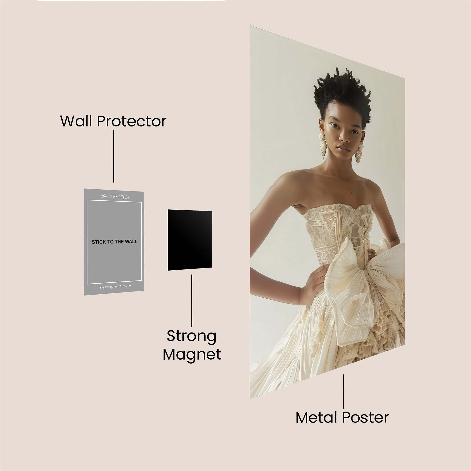 Elegance Unleashed Safe Wall Magnetic / M