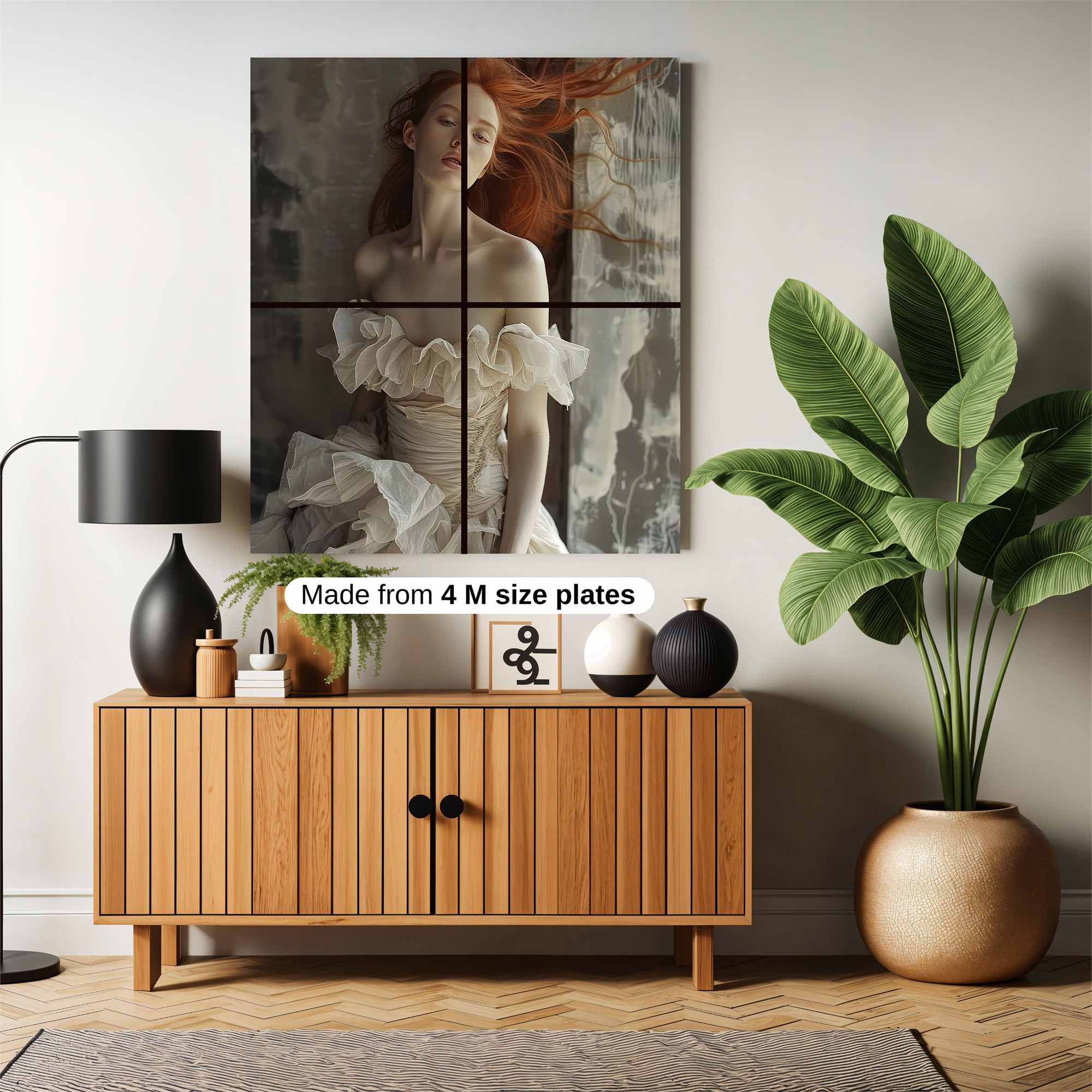 Fiery Elegance Safe Wall Magnetic / M