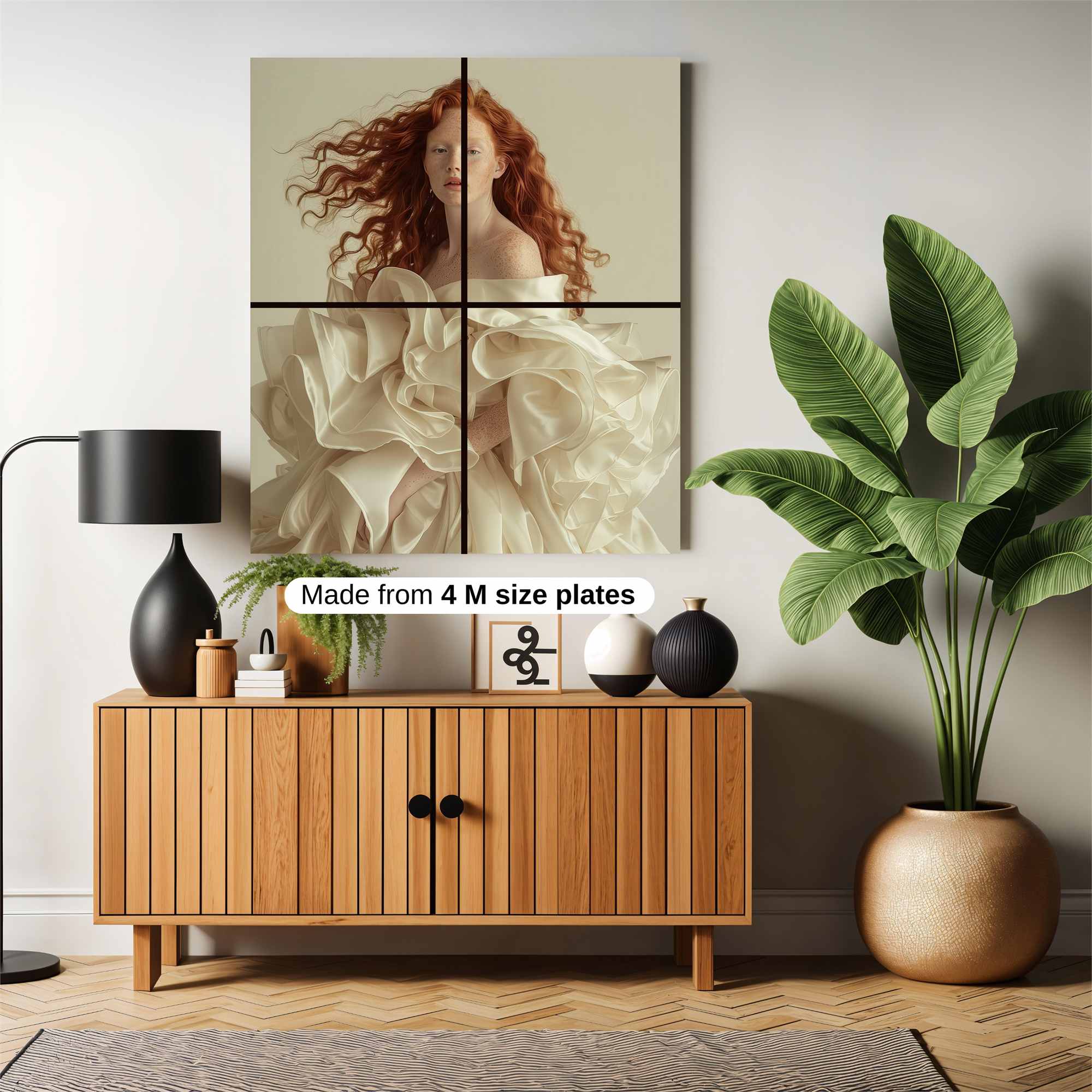 Fiery Elegance Safe Wall Magnetic / M