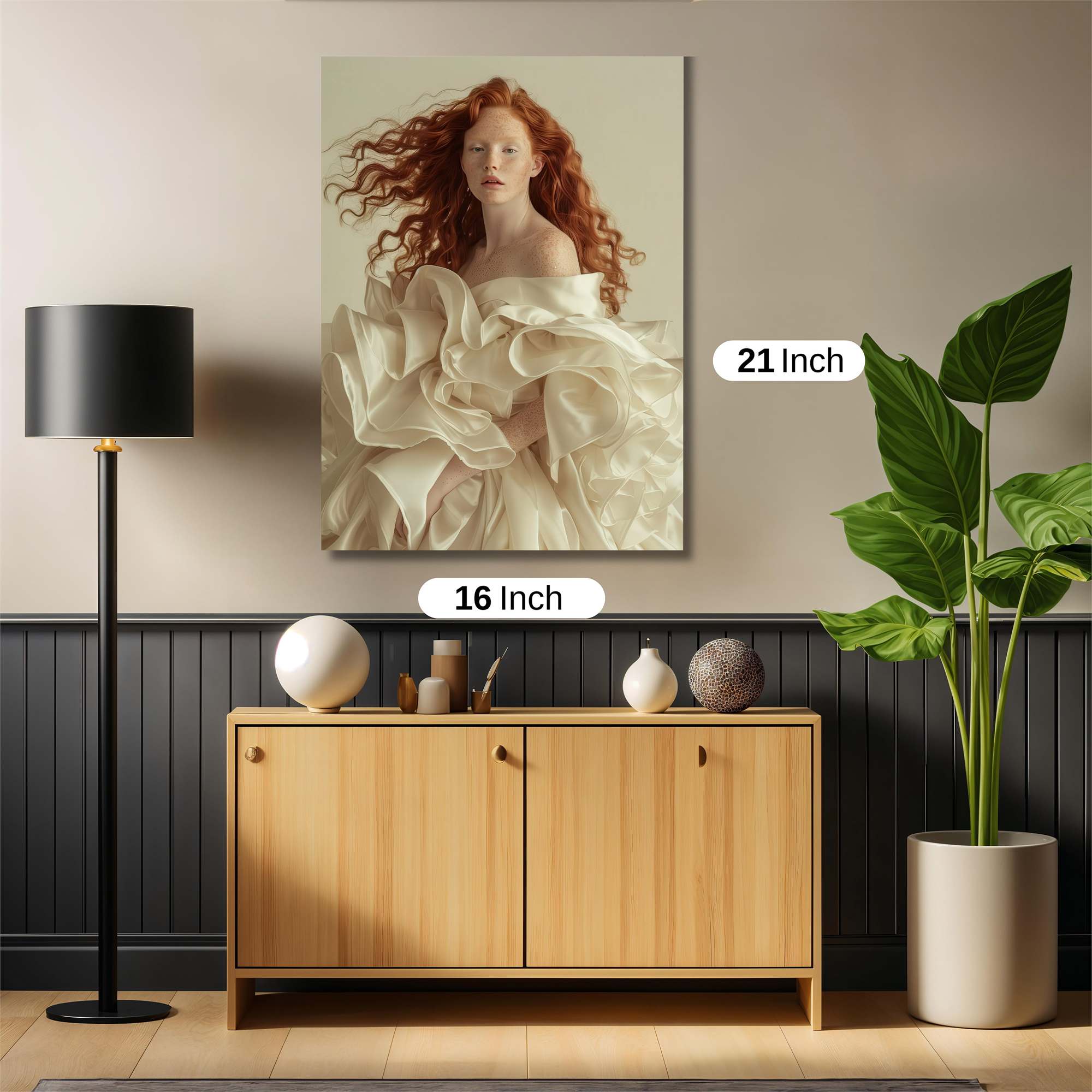 Fiery Elegance Safe Wall Magnetic / M